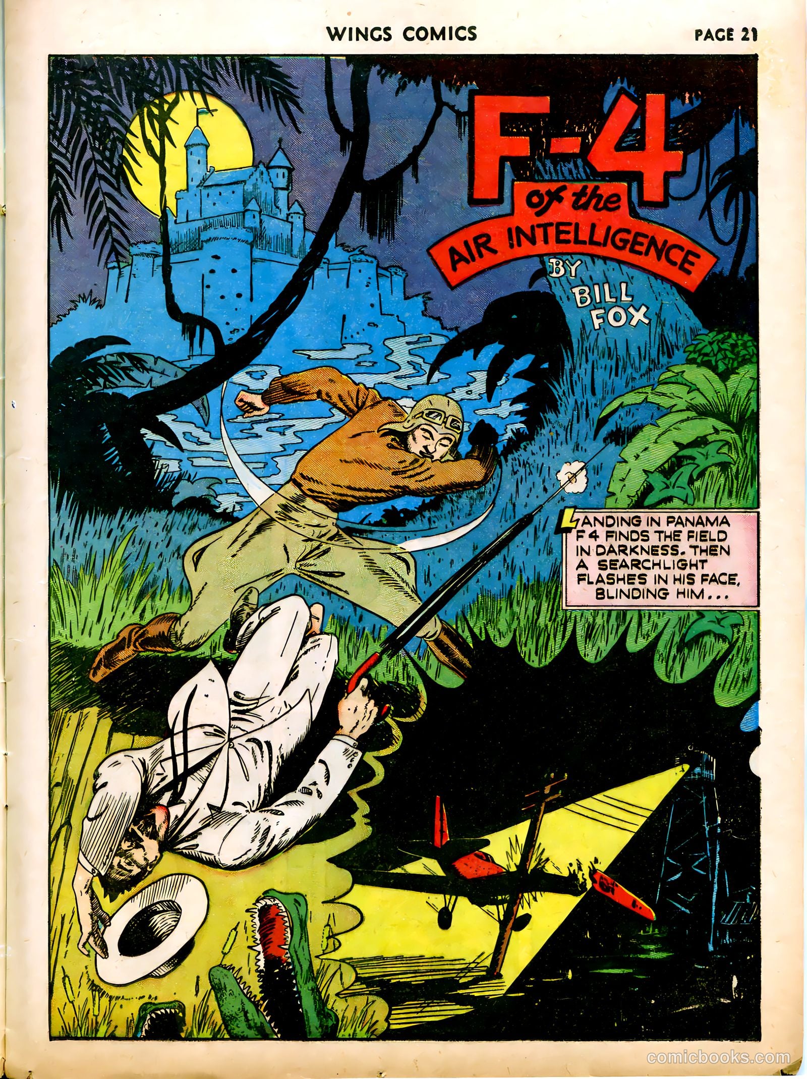 Wings Comics #12 (1941) — page 23 of 68