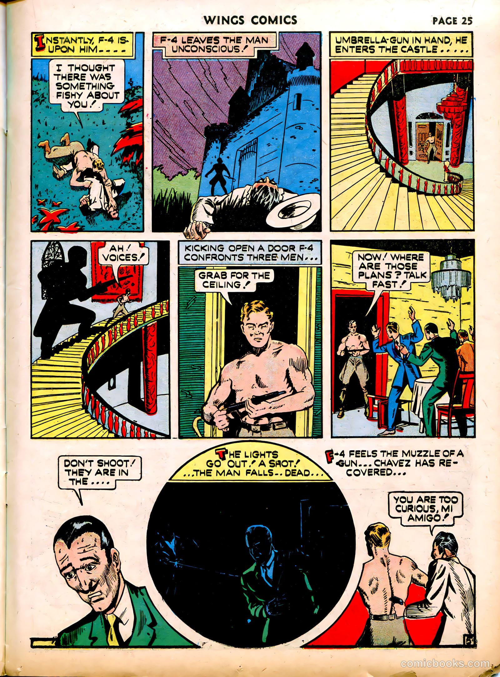 Wings Comics #12 (1941) — page 27 of 68