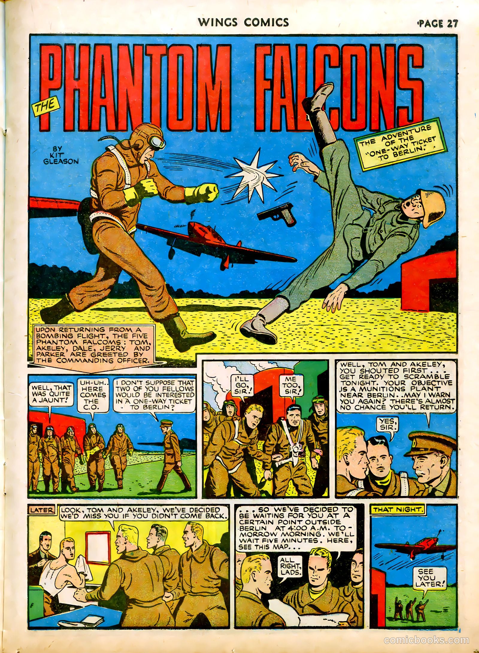 Wings Comics #12 (1941) — page 29 of 68