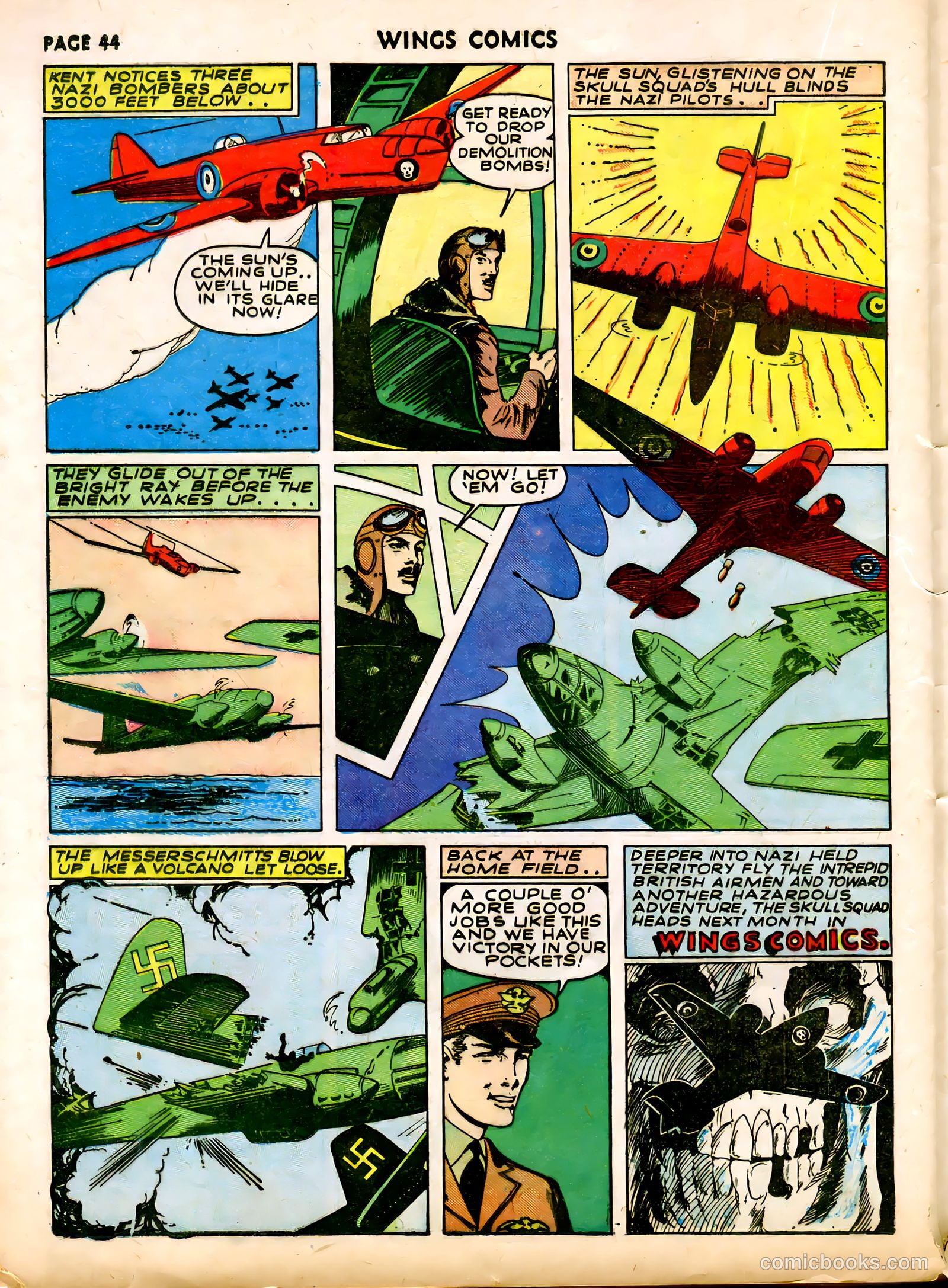Wings Comics #12 (1941) — page 46 of 68