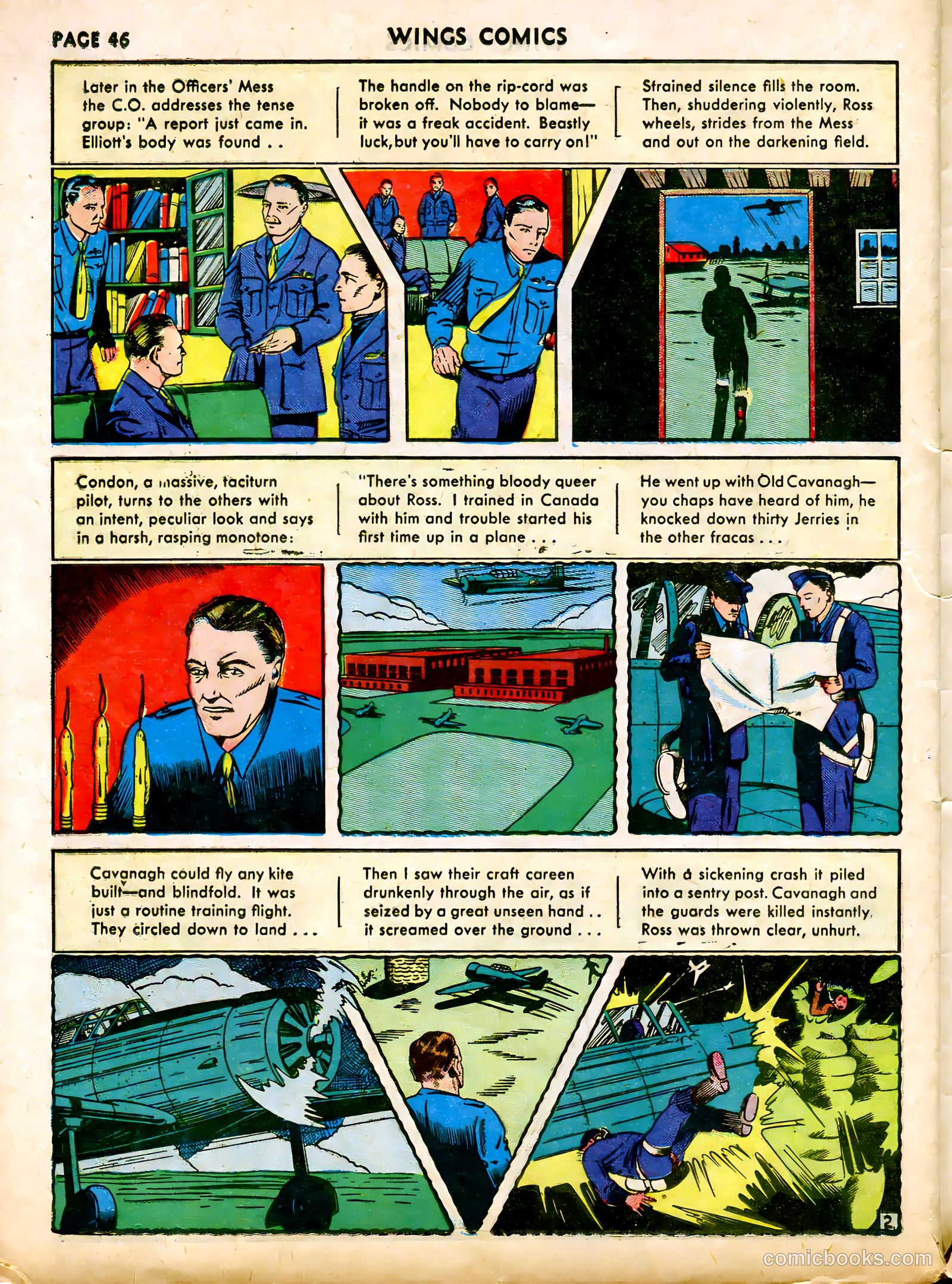 Wings Comics #12 (1941) — page 48 of 68