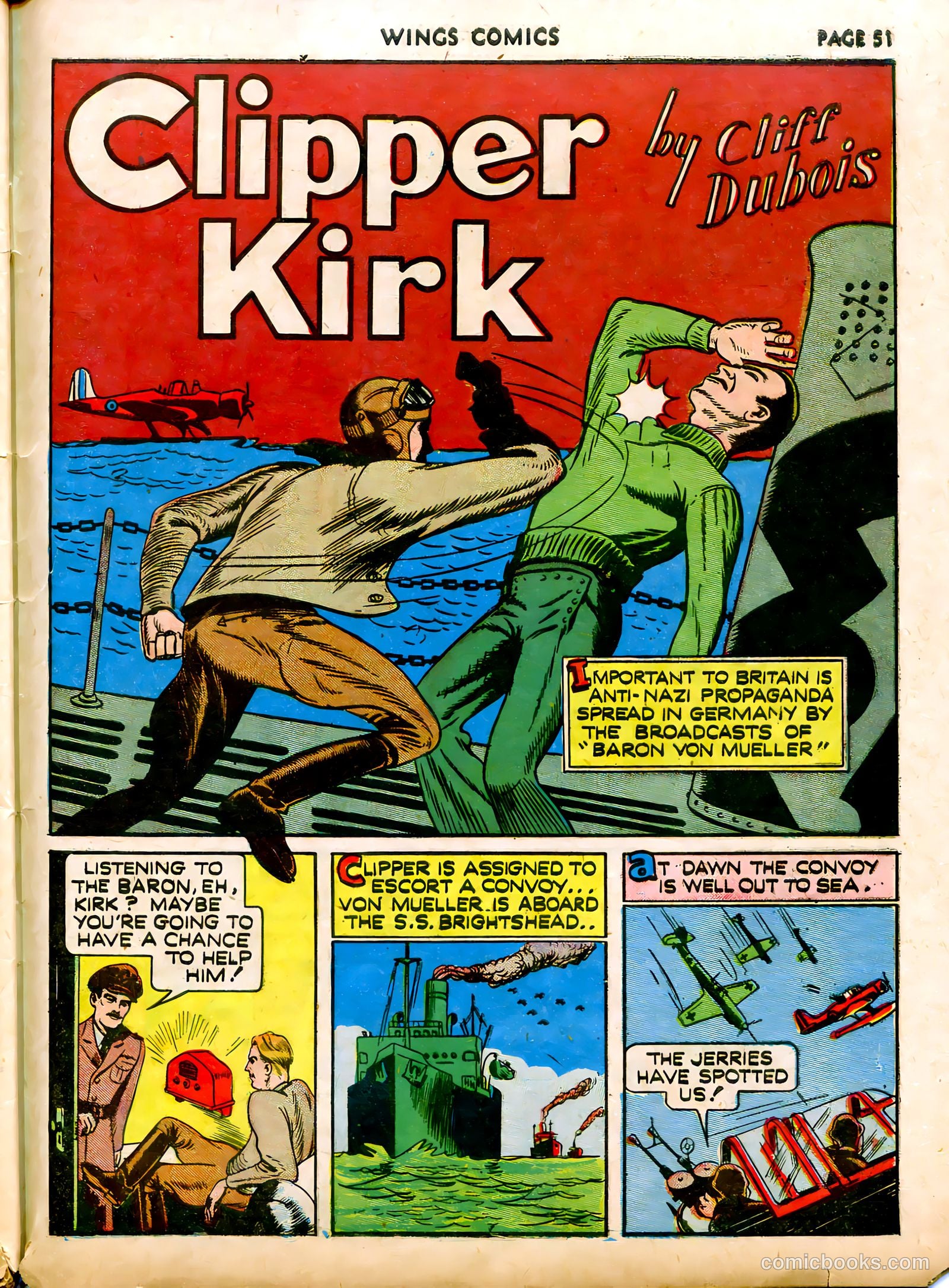 Wings Comics #12 (1941) — page 53 of 68
