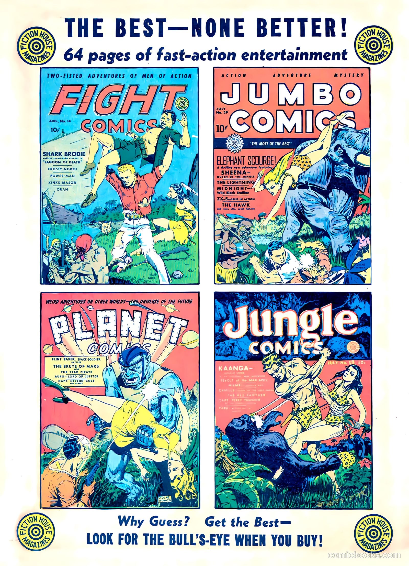 Wings Comics #12 (1941) — page 67 of 68
