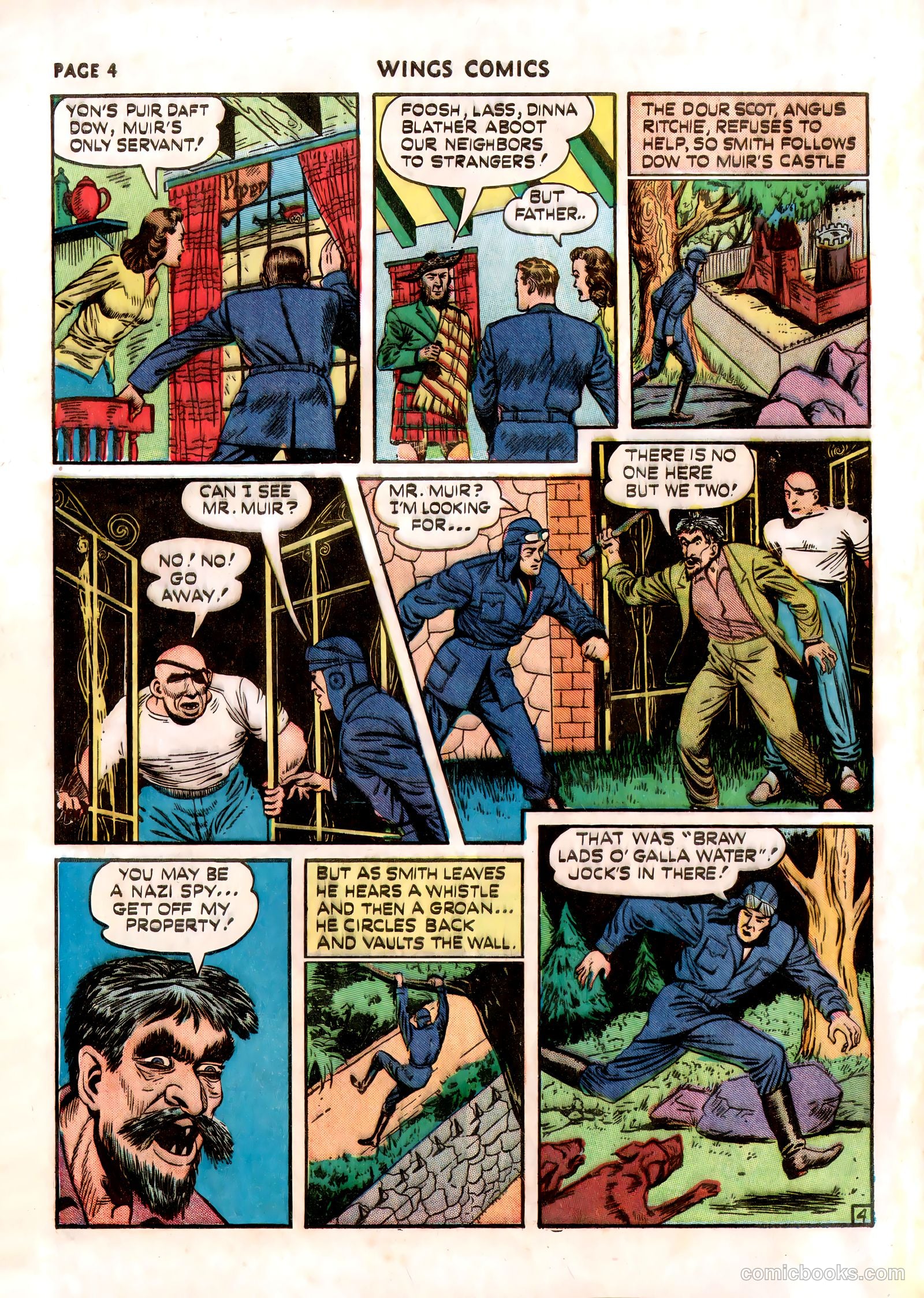 Wings Comics #13 (1941) — page 6 of 68