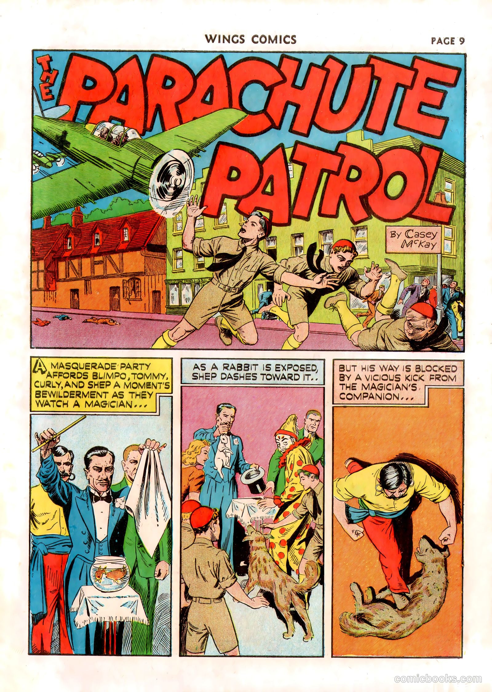 Wings Comics #13 (1941) — page 11 of 68