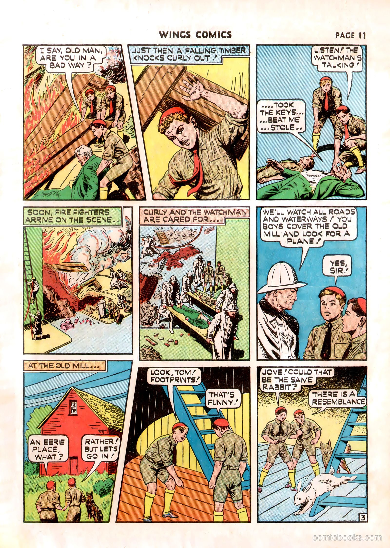 Wings Comics #13 (1941) — page 13 of 68