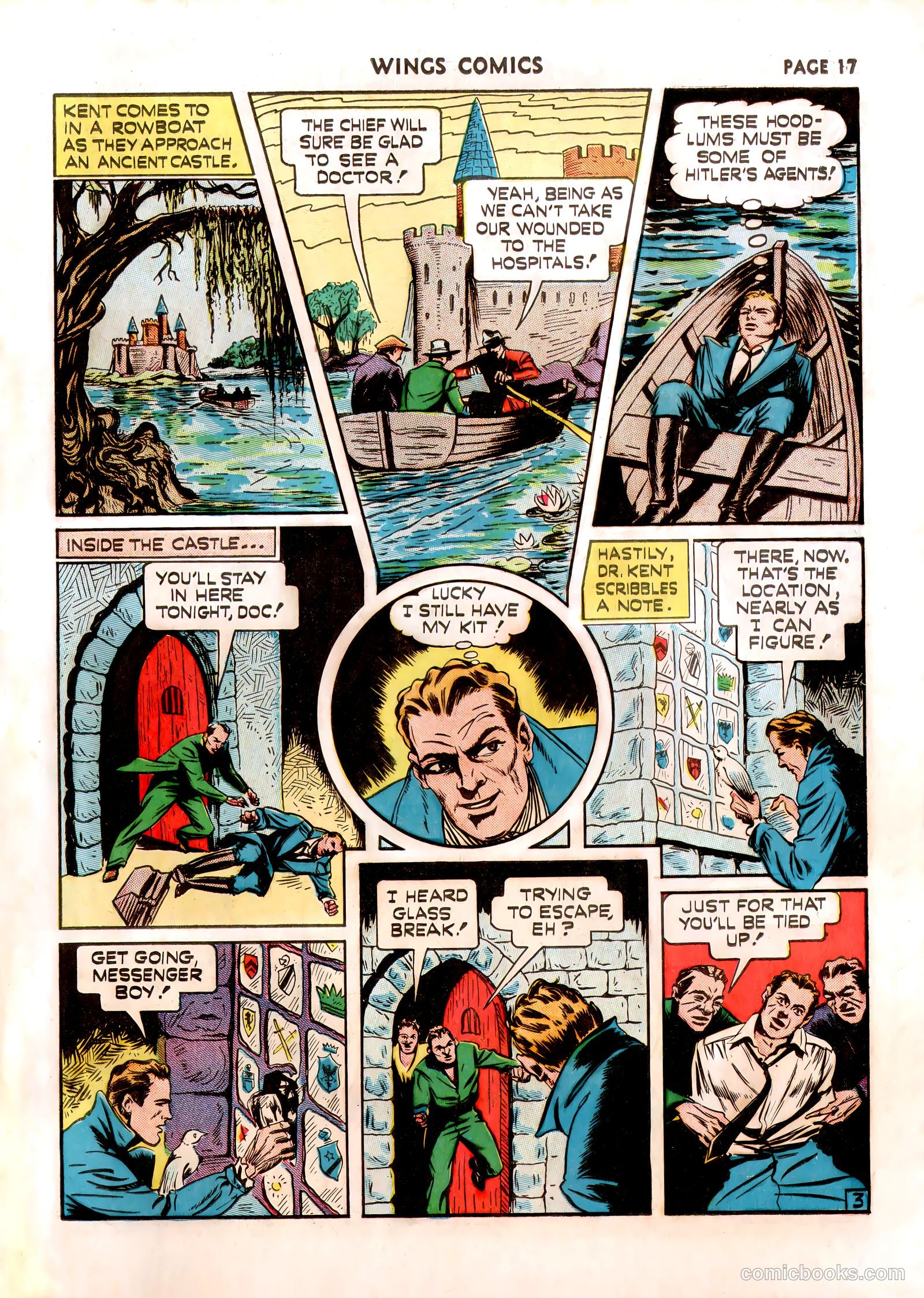 Wings Comics #13 (1941) — page 19 of 68