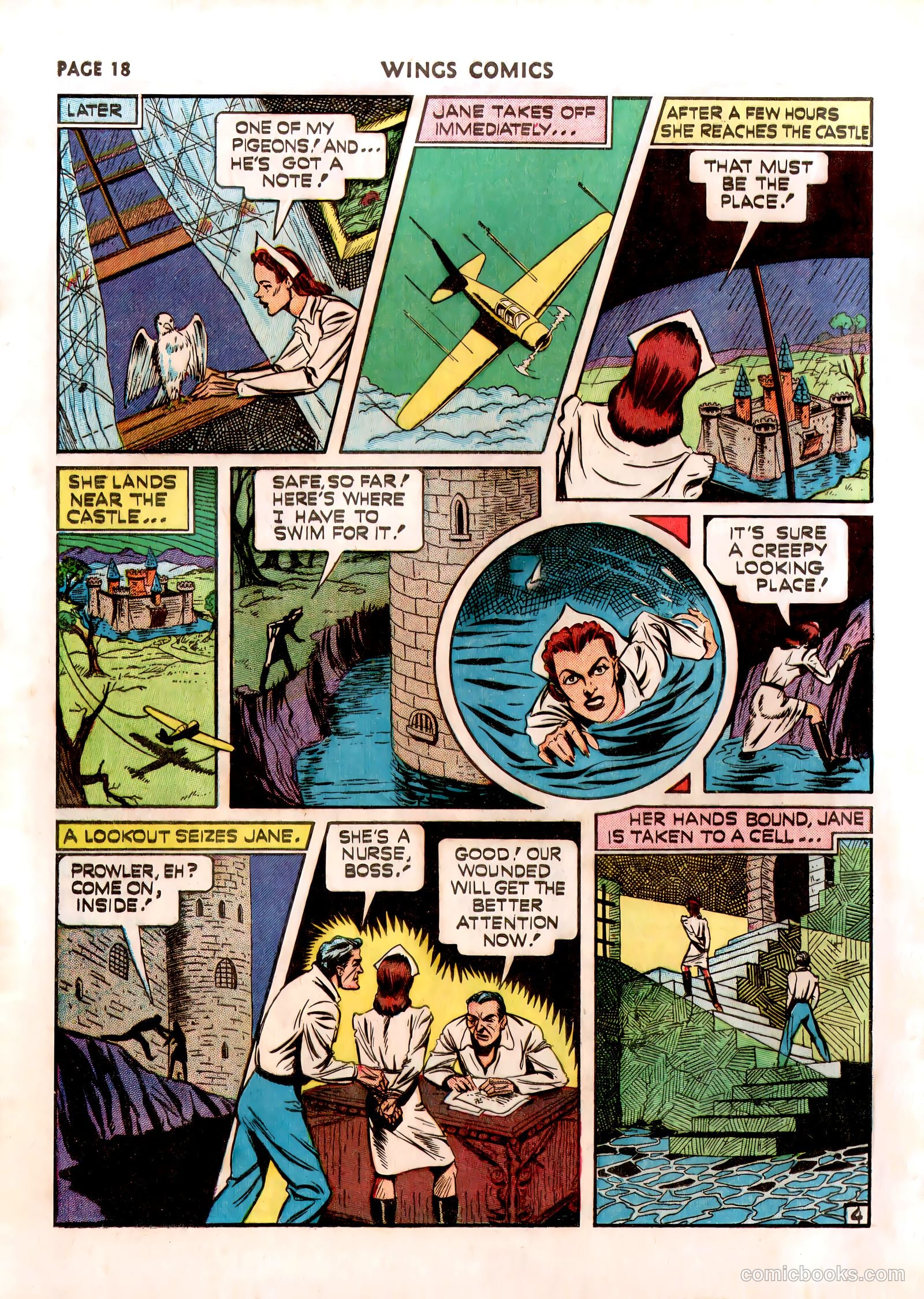 Wings Comics #13 (1941) — page 20 of 68