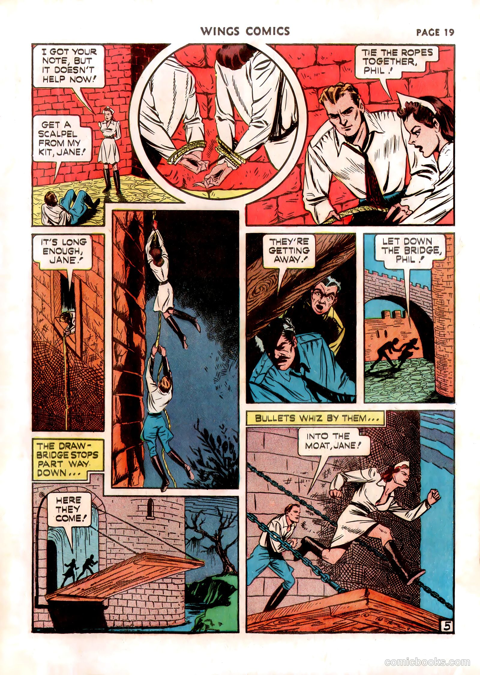 Wings Comics #13 (1941) — page 21 of 68