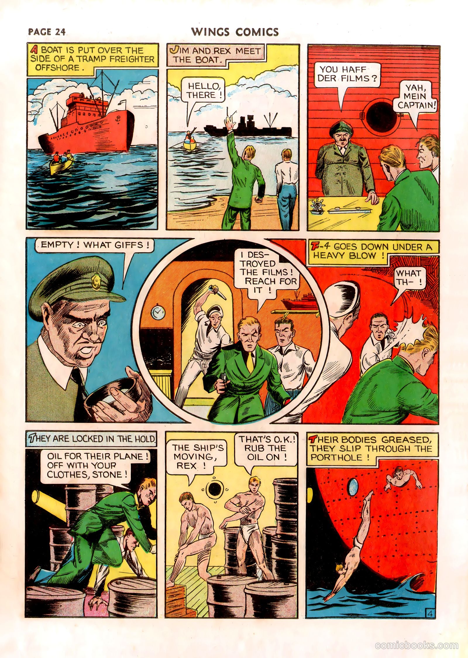 Wings Comics #13 (1941) — page 26 of 68