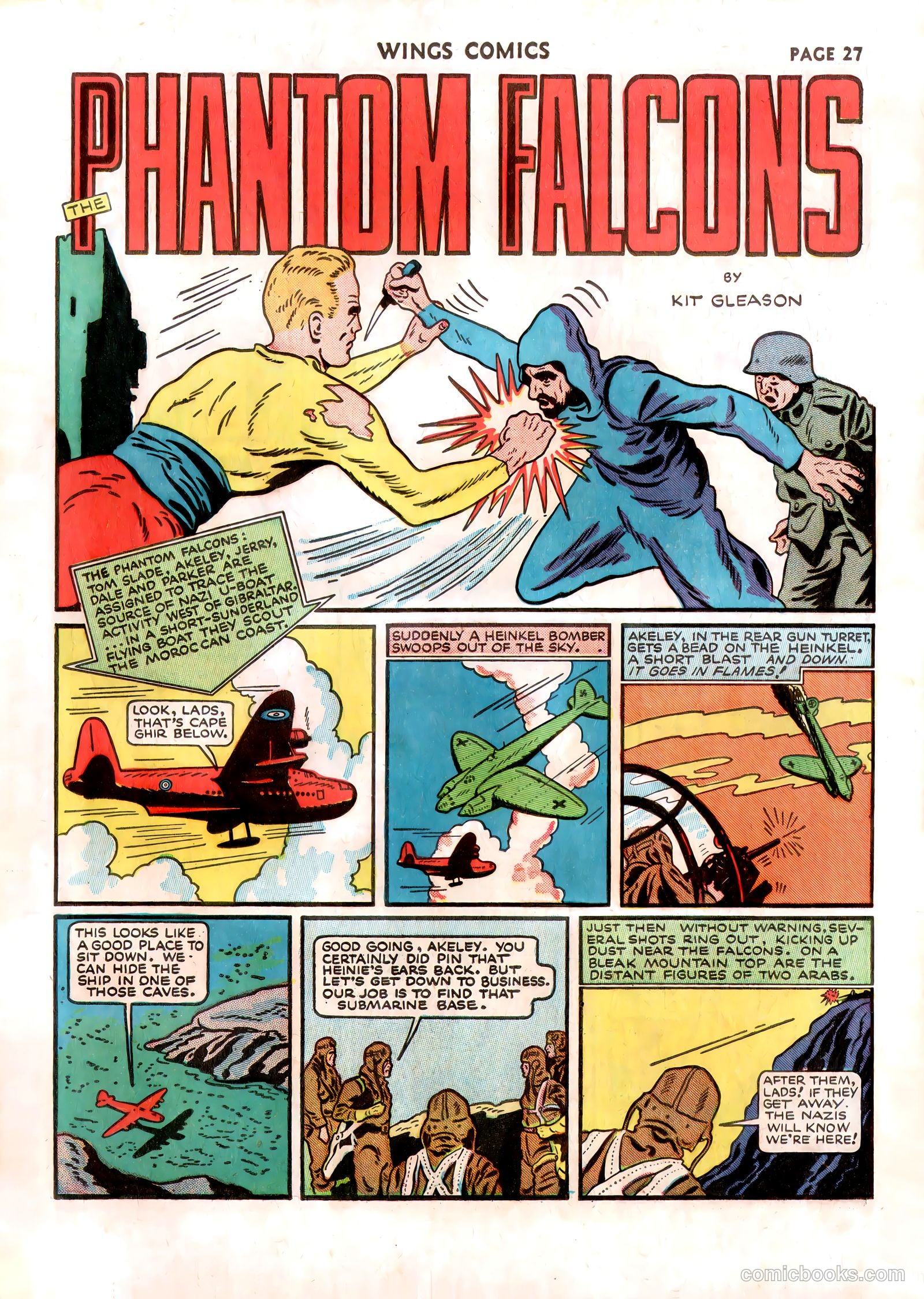 Wings Comics #13 (1941) — page 29 of 68