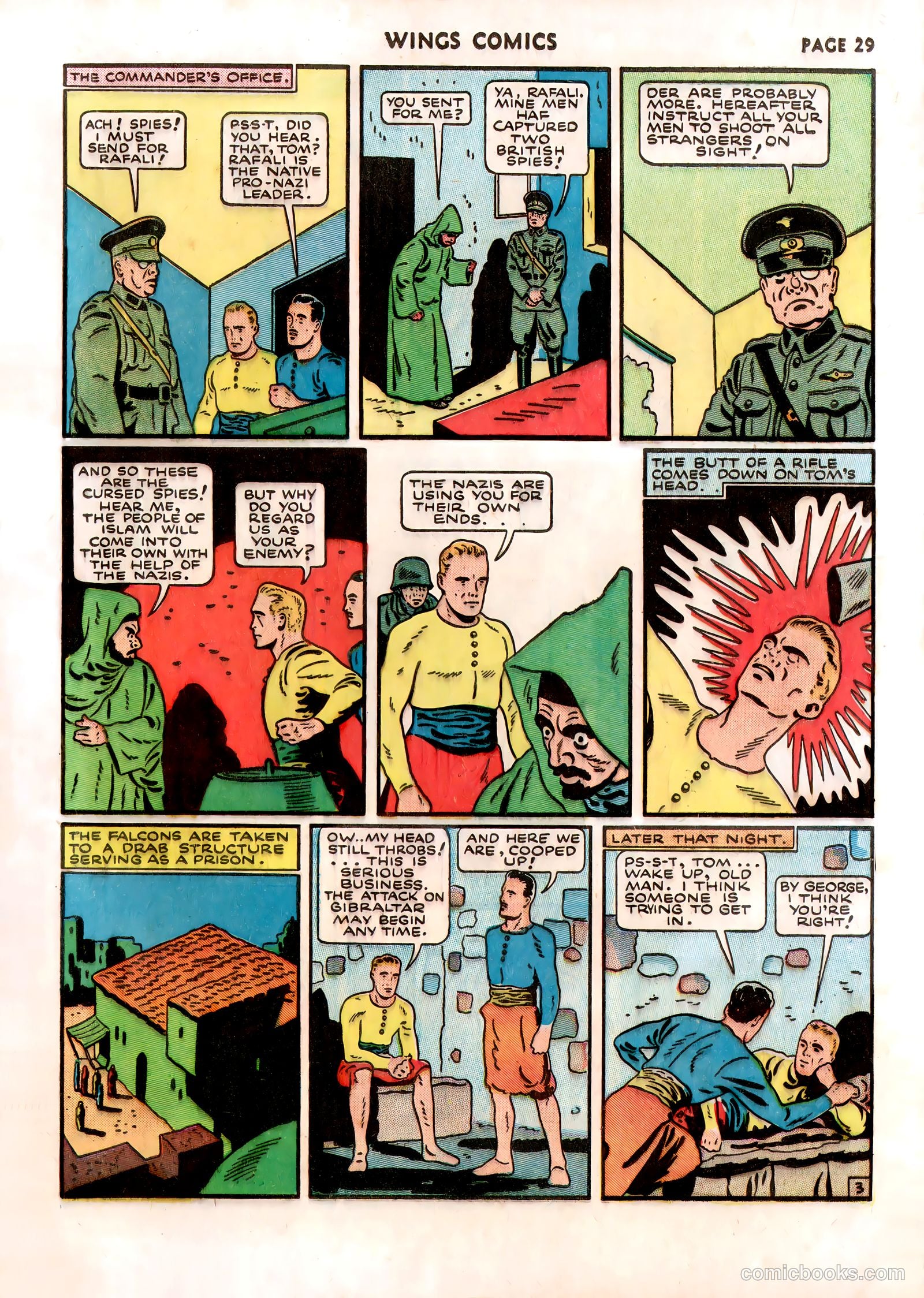 Wings Comics #13 (1941) — page 31 of 68