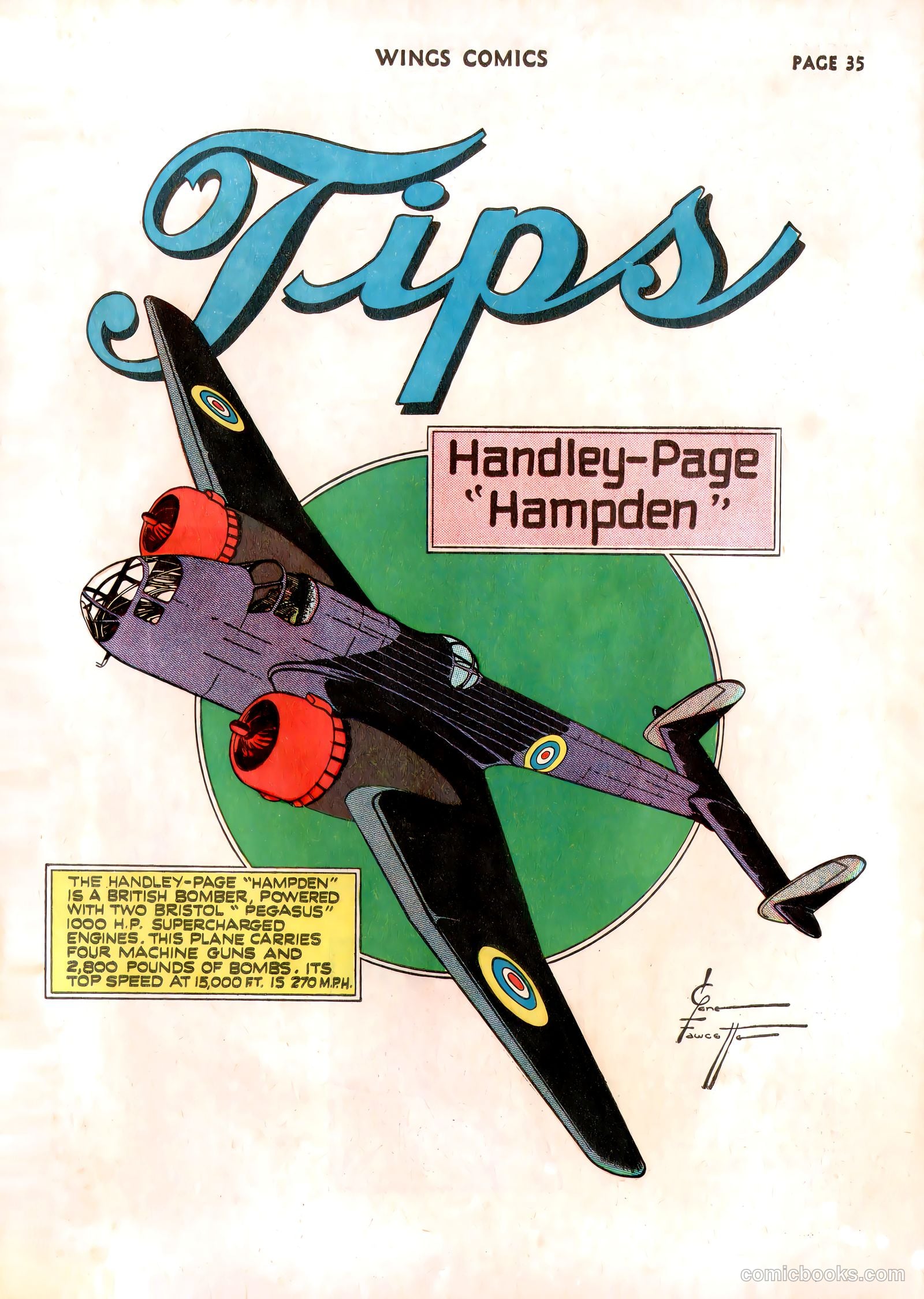Wings Comics #13 (1941) — page 37 of 68