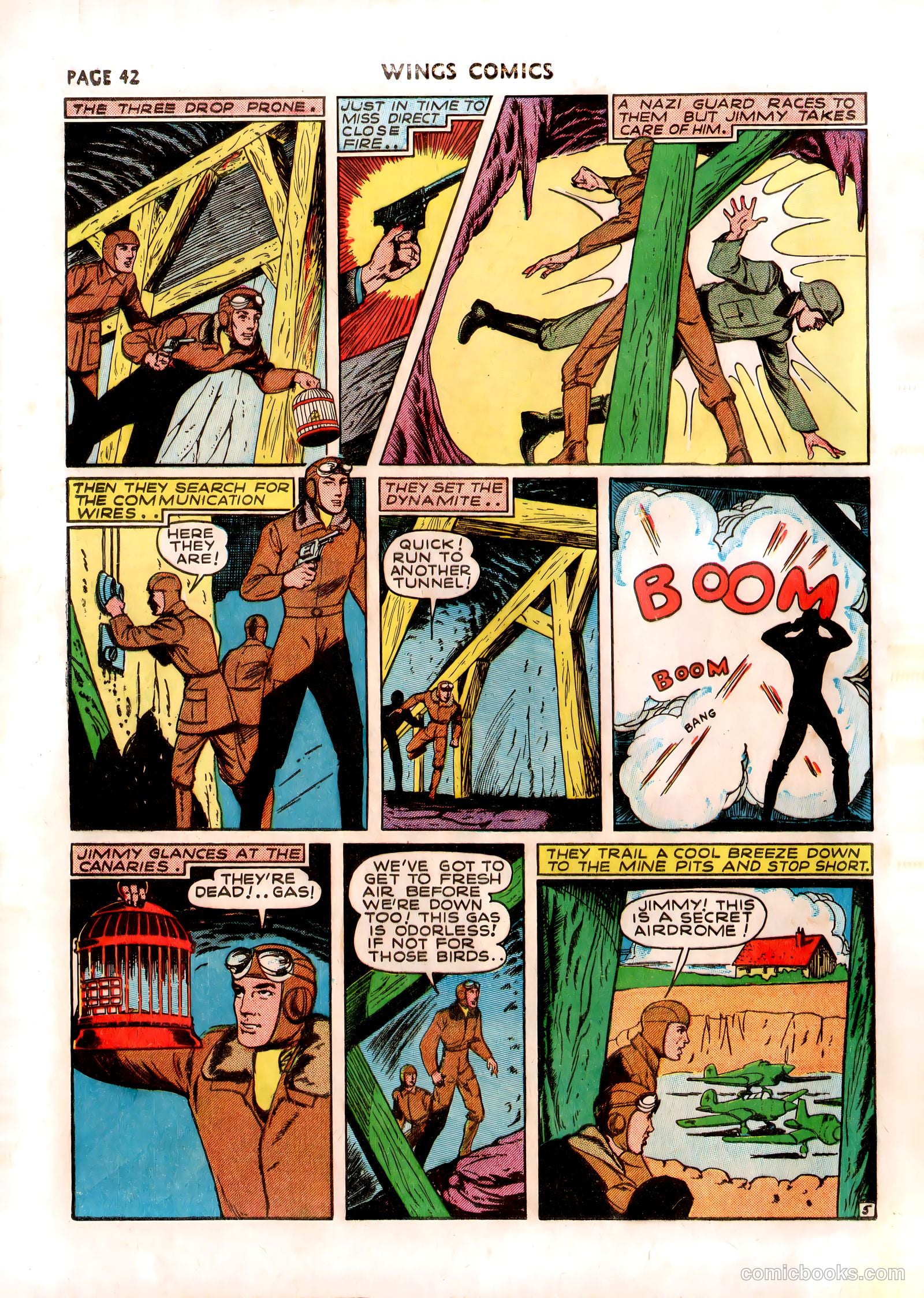 Wings Comics #13 (1941) — page 44 of 68
