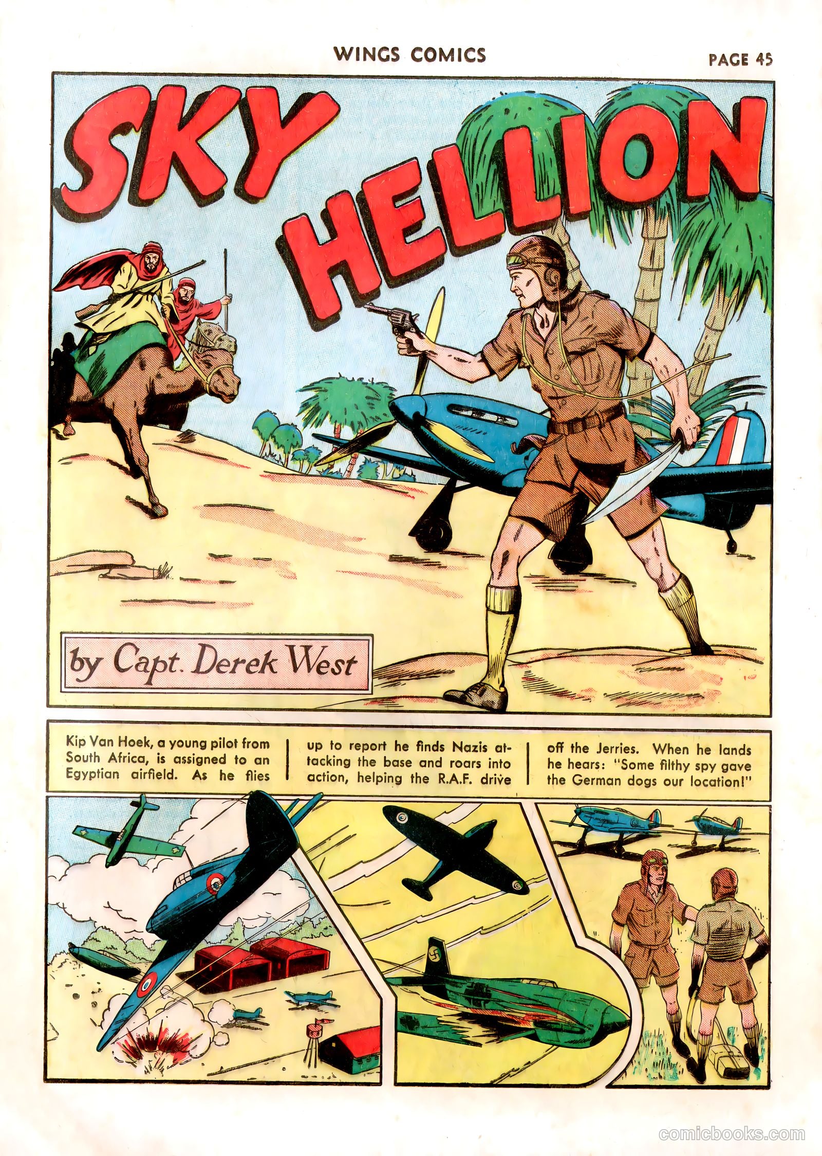 Wings Comics #13 (1941) — page 47 of 68