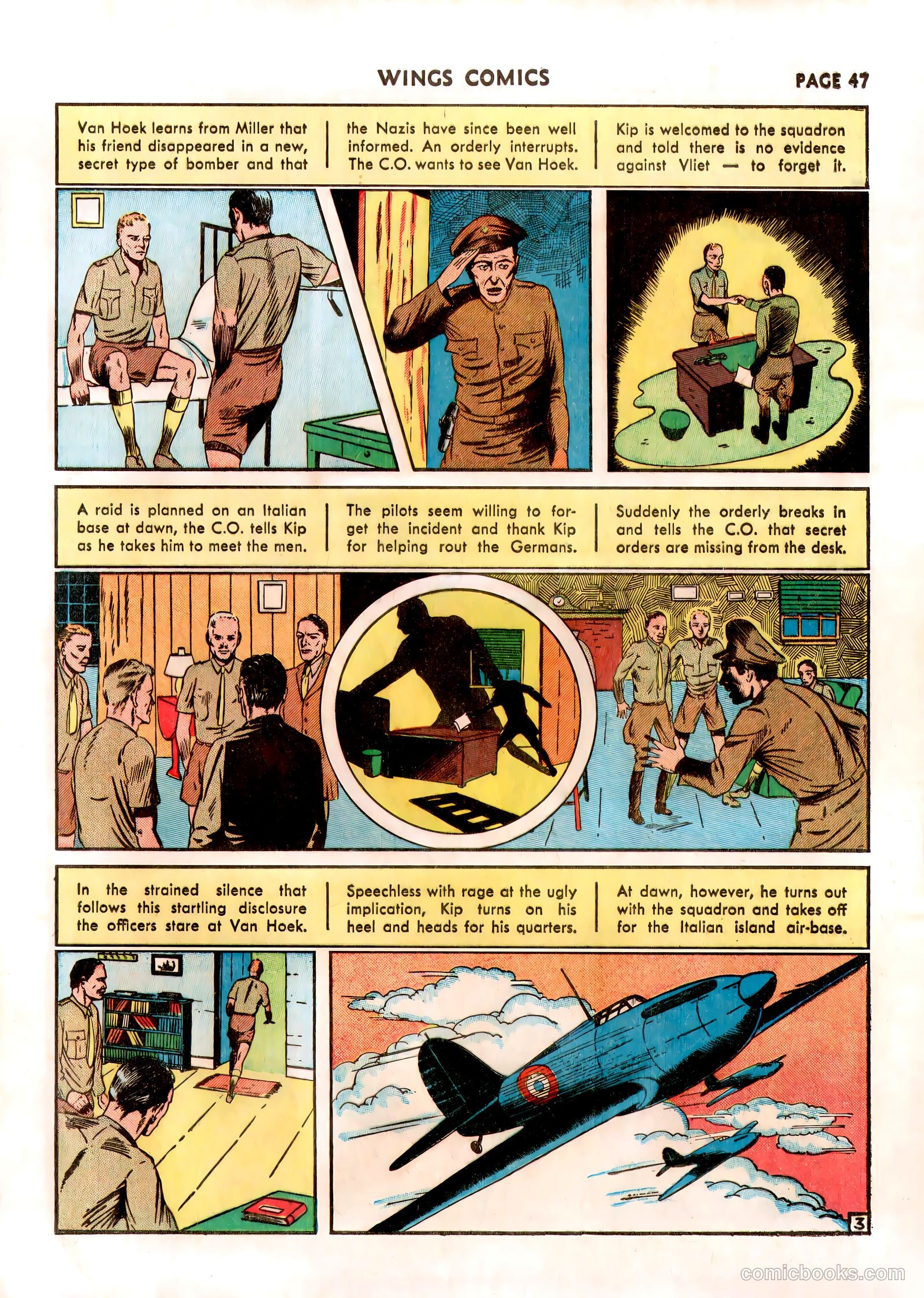 Wings Comics #13 (1941) — page 49 of 68