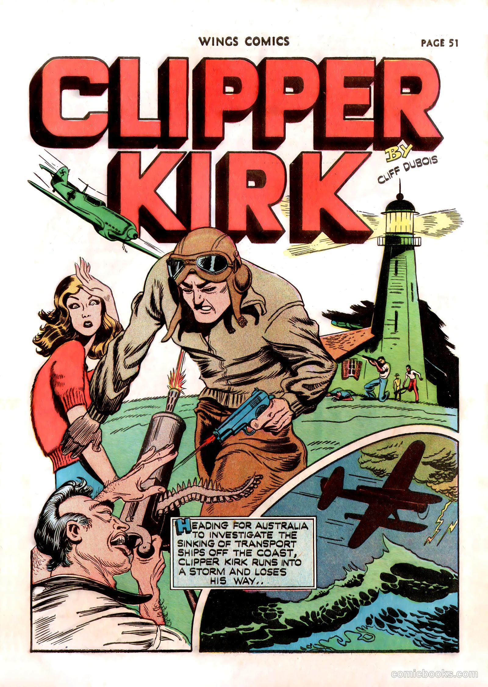 Wings Comics #13 (1941) — page 53 of 68