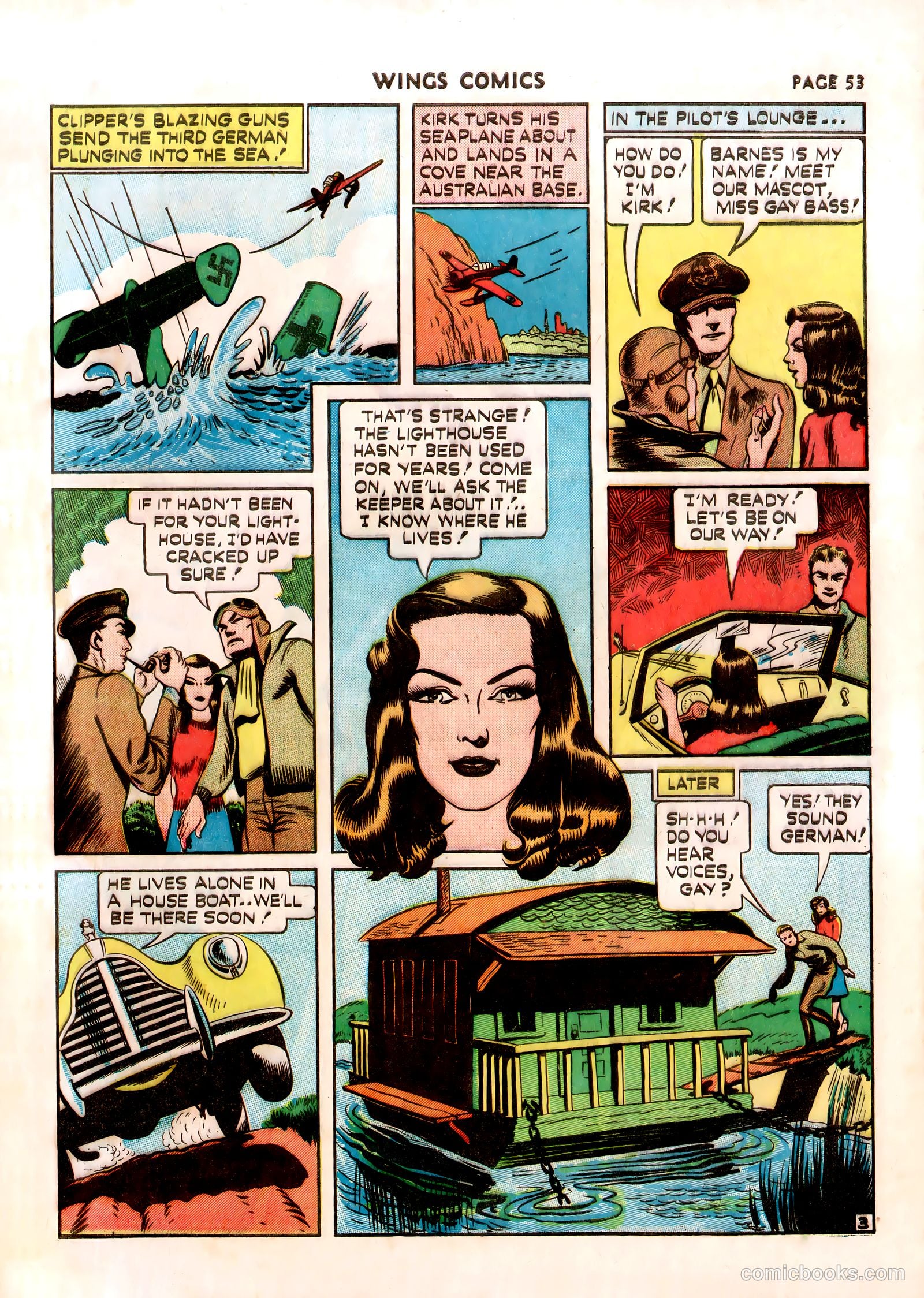 Wings Comics #13 (1941) — page 55 of 68