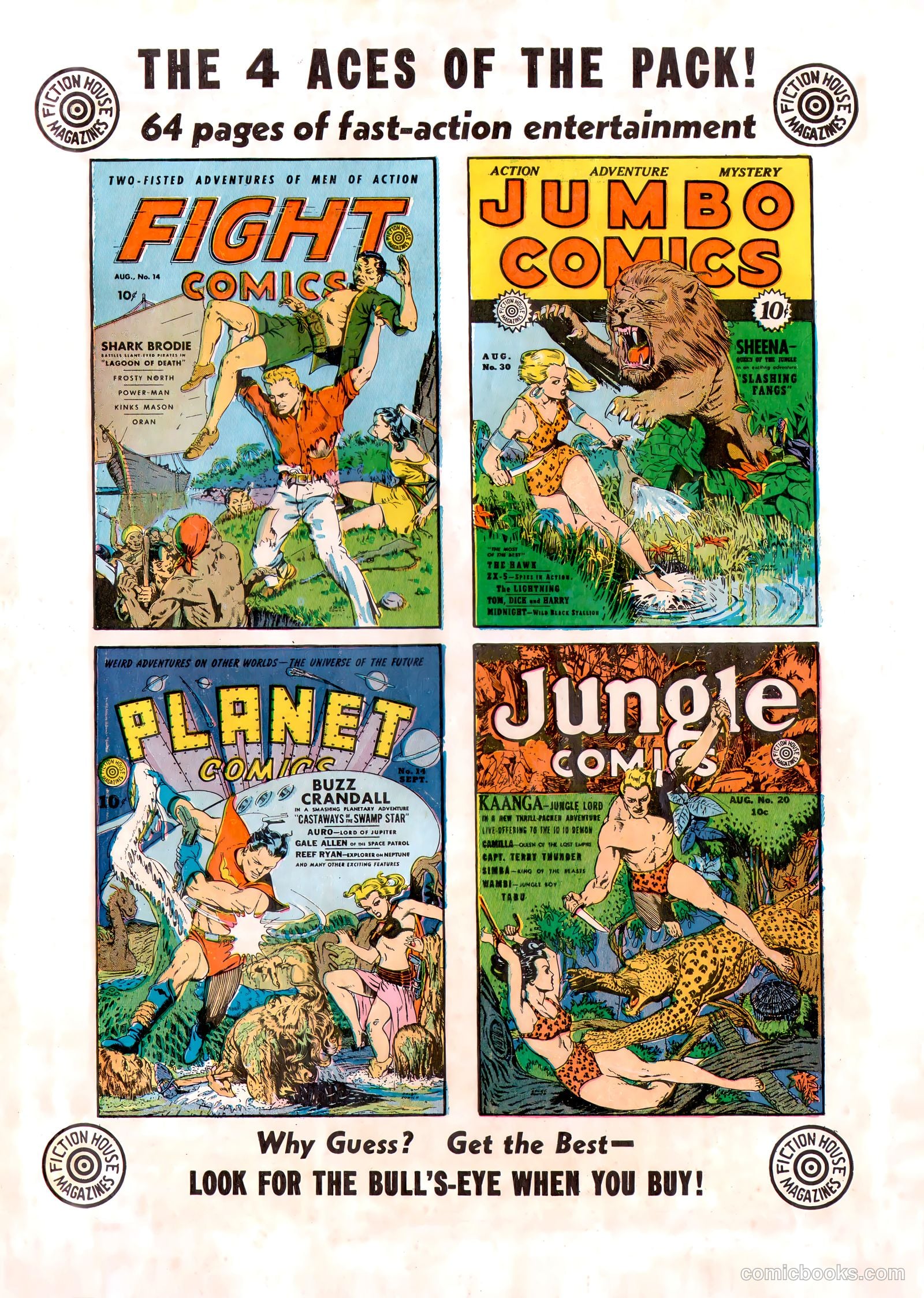 Wings Comics #13 (1941) — page 67 of 68