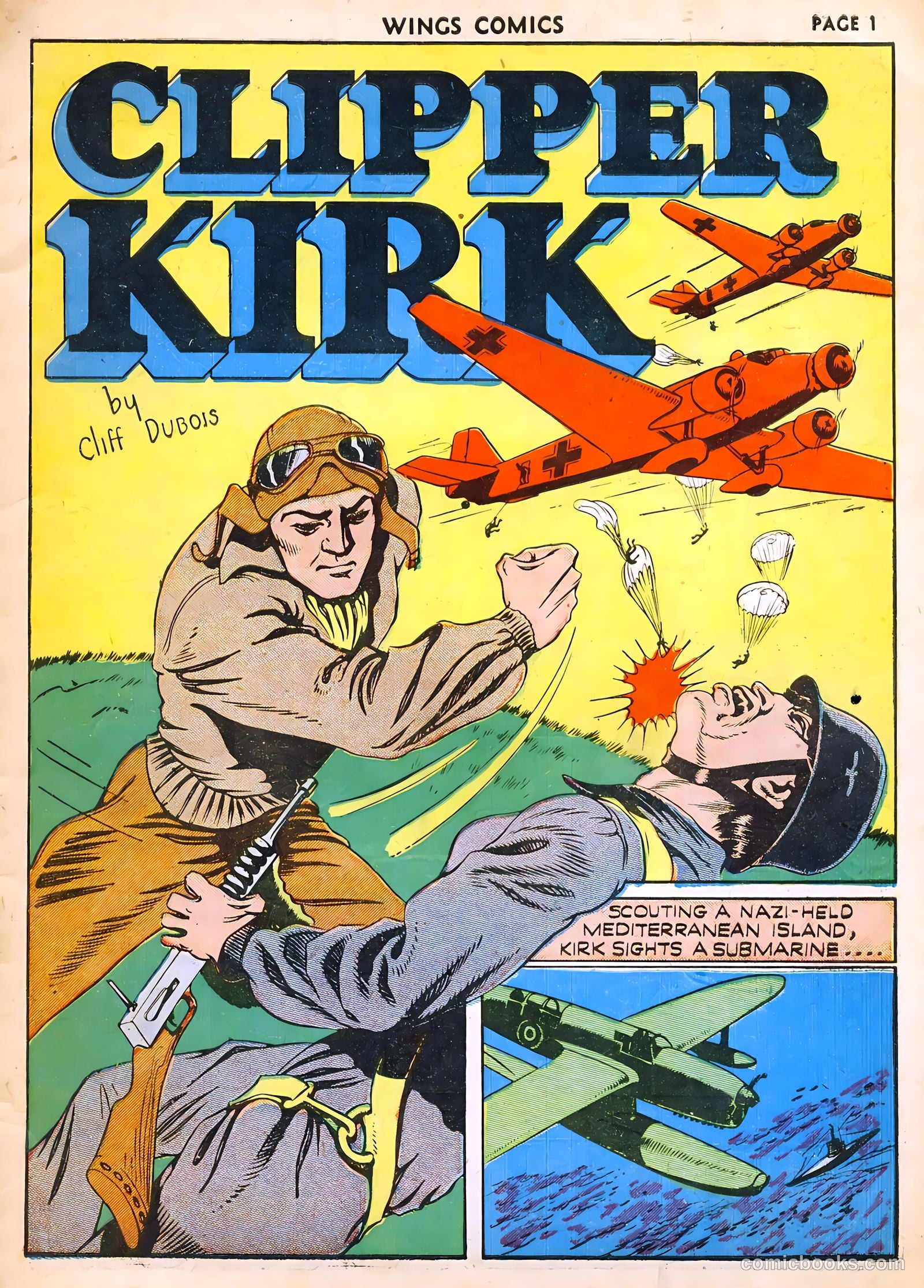 Wings Comics #14 (1941) — page 3 of 68