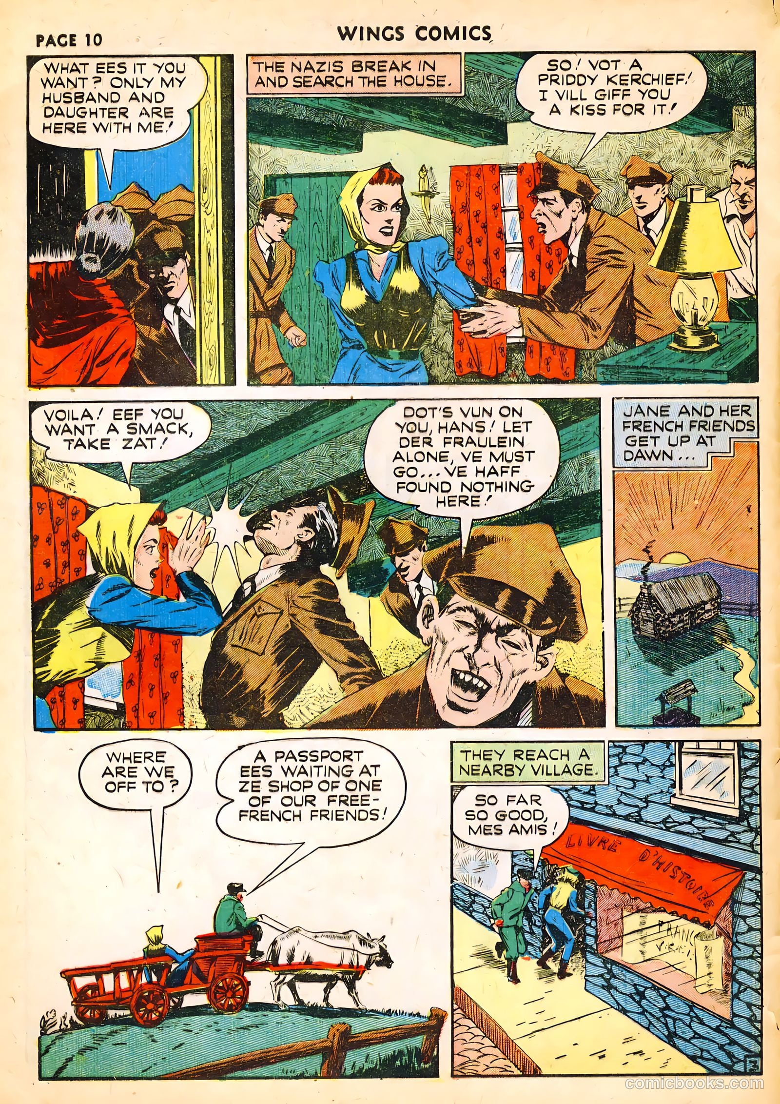 Wings Comics #14 (1941) — page 12 of 68