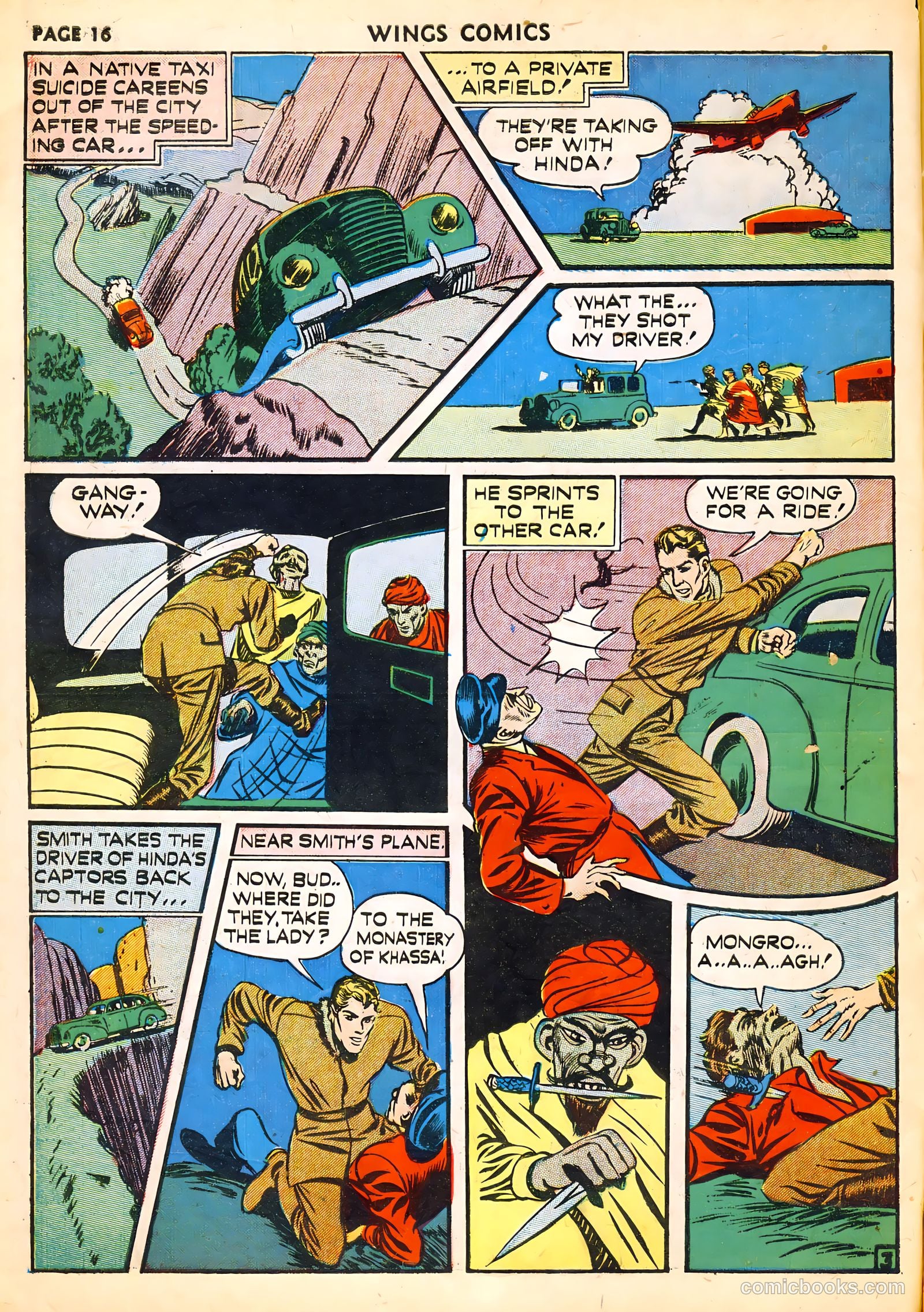 Wings Comics #14 (1941) — page 18 of 68