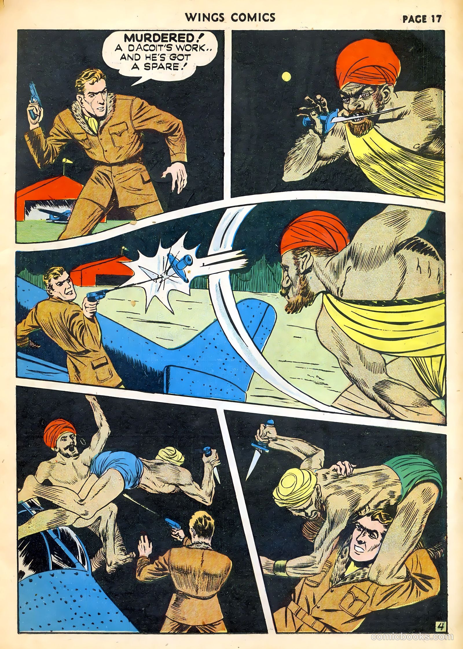 Wings Comics #14 (1941) — page 19 of 68