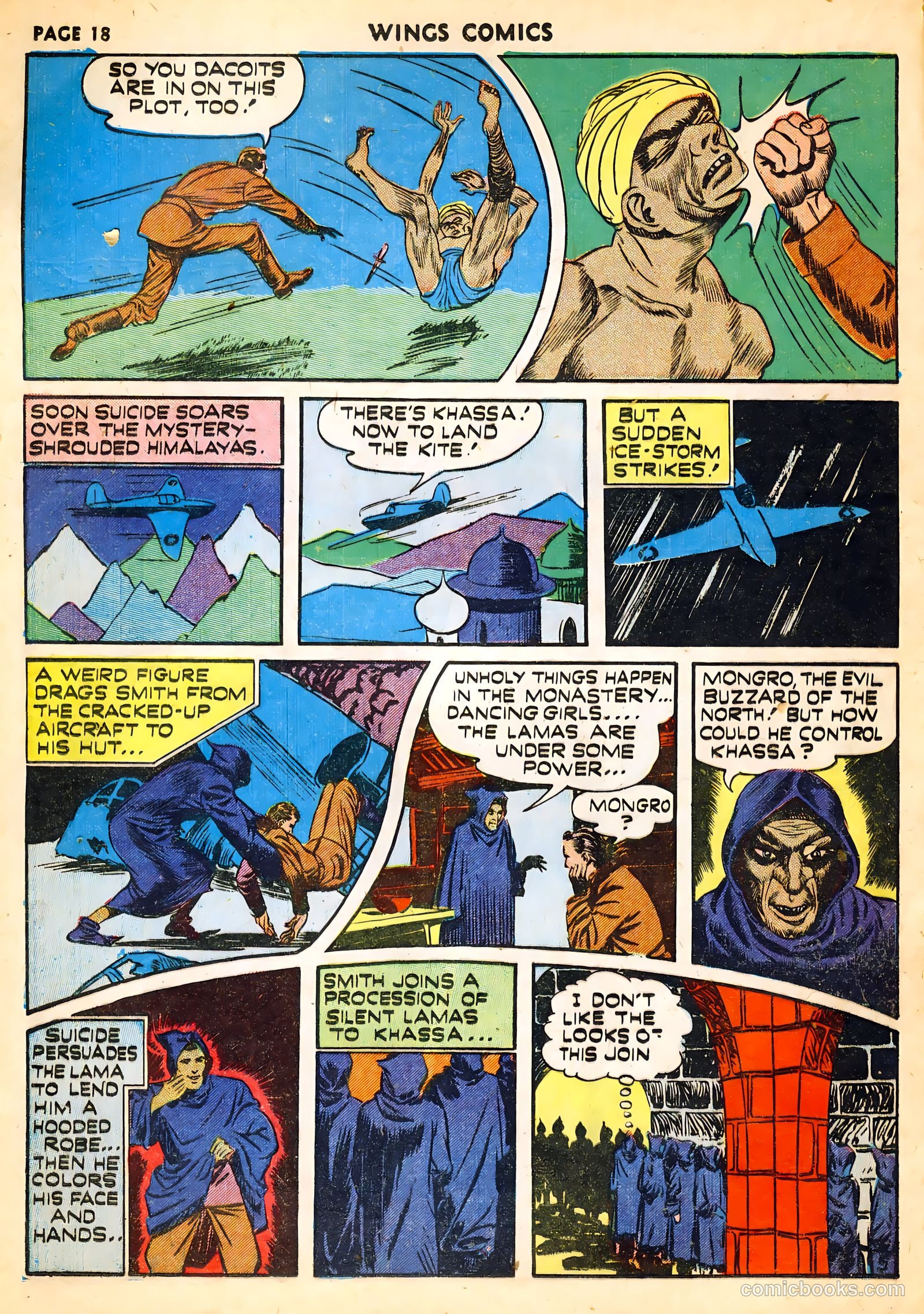 Wings Comics #14 (1941) — page 20 of 68