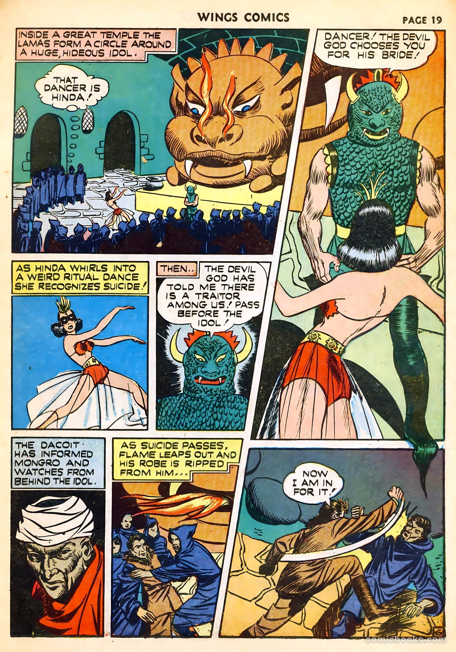 Wings Comics #14 (1941) — page 21 of 68