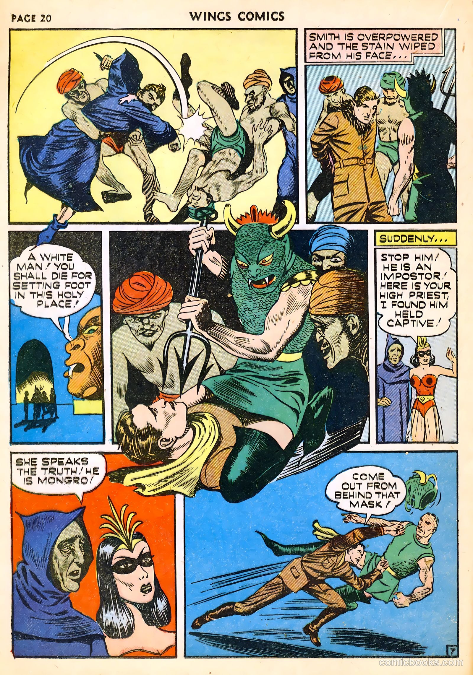 Wings Comics #14 (1941) — page 22 of 68