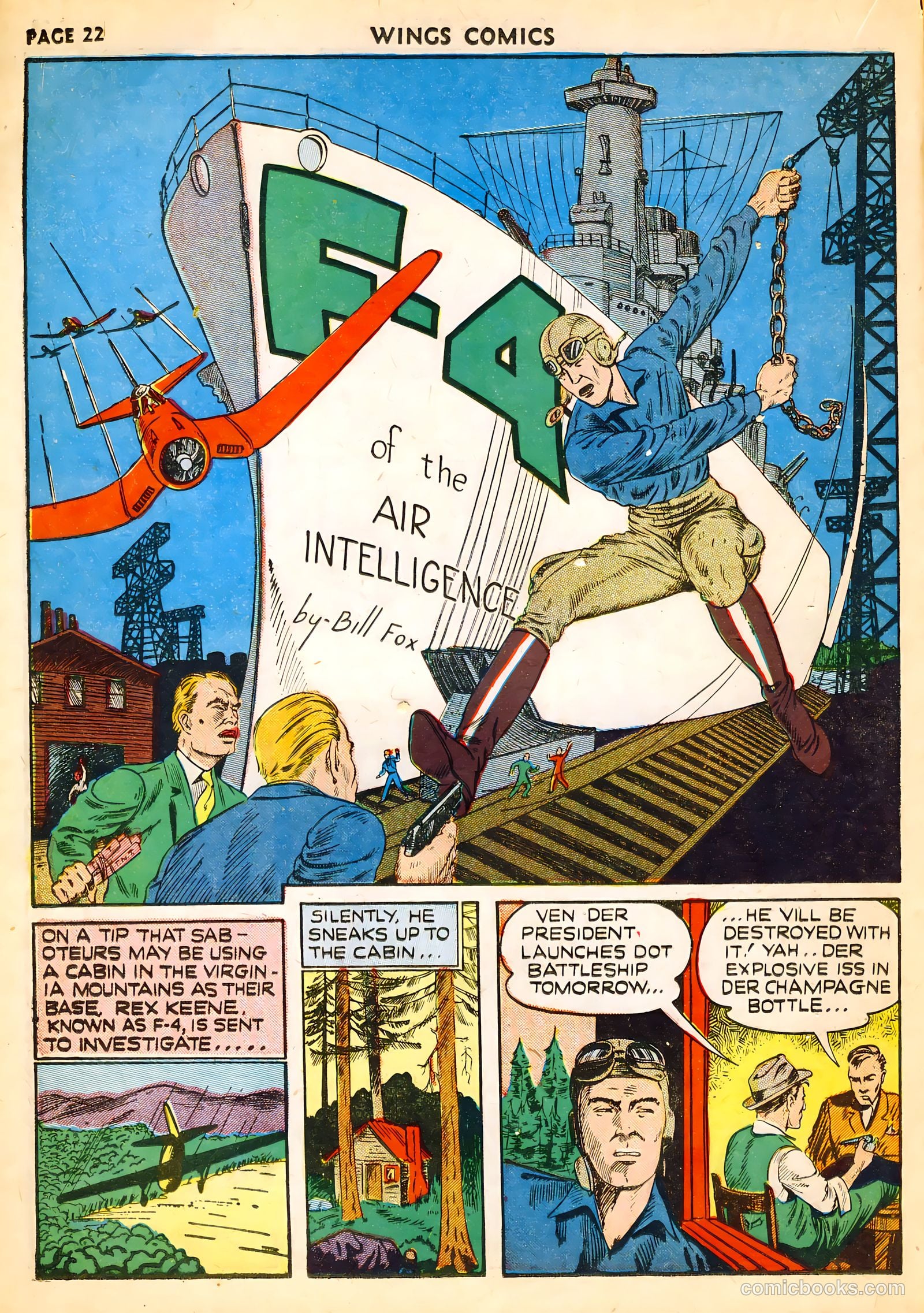 Wings Comics #14 (1941) — page 24 of 68