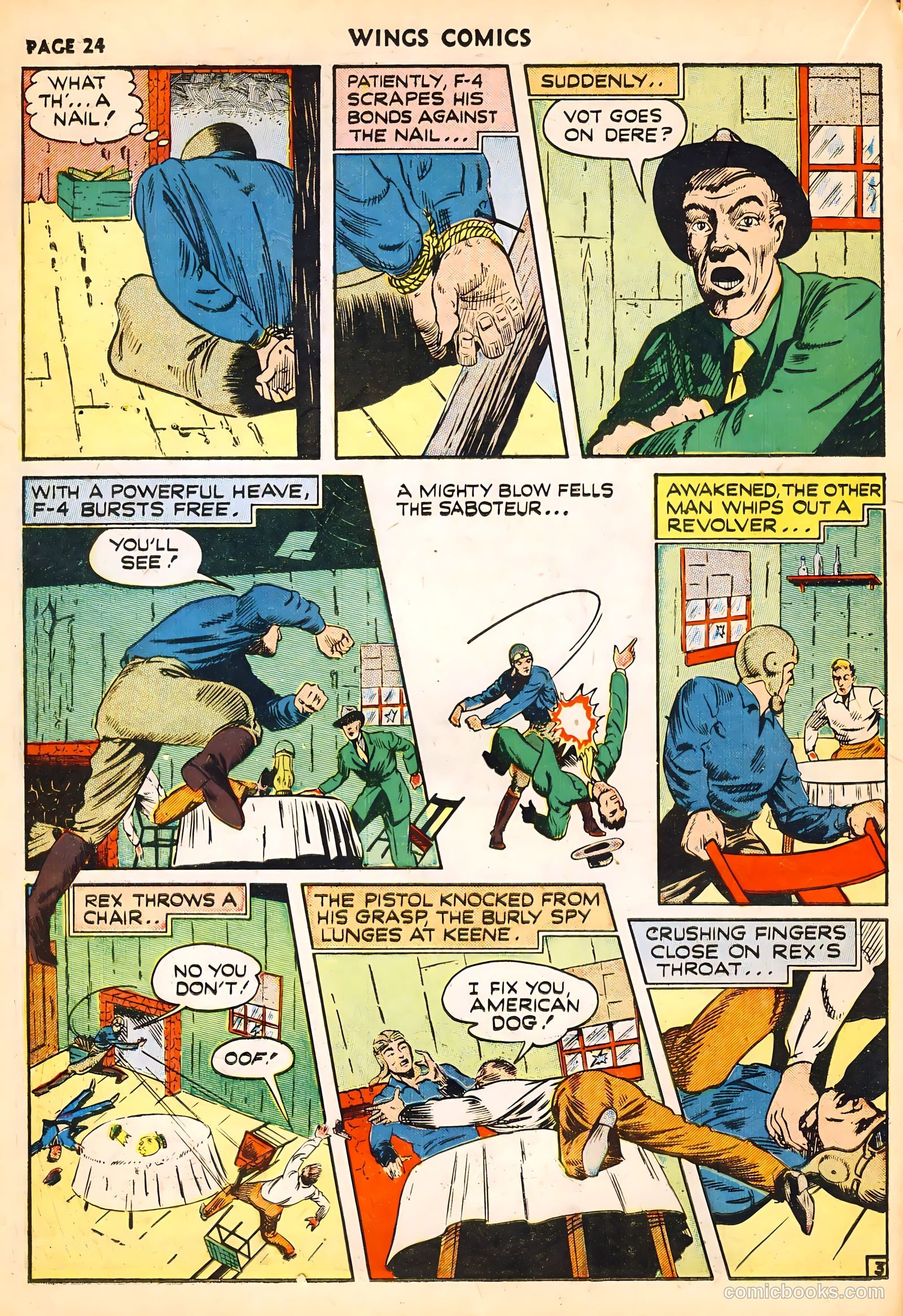 Wings Comics #14 (1941) — page 26 of 68