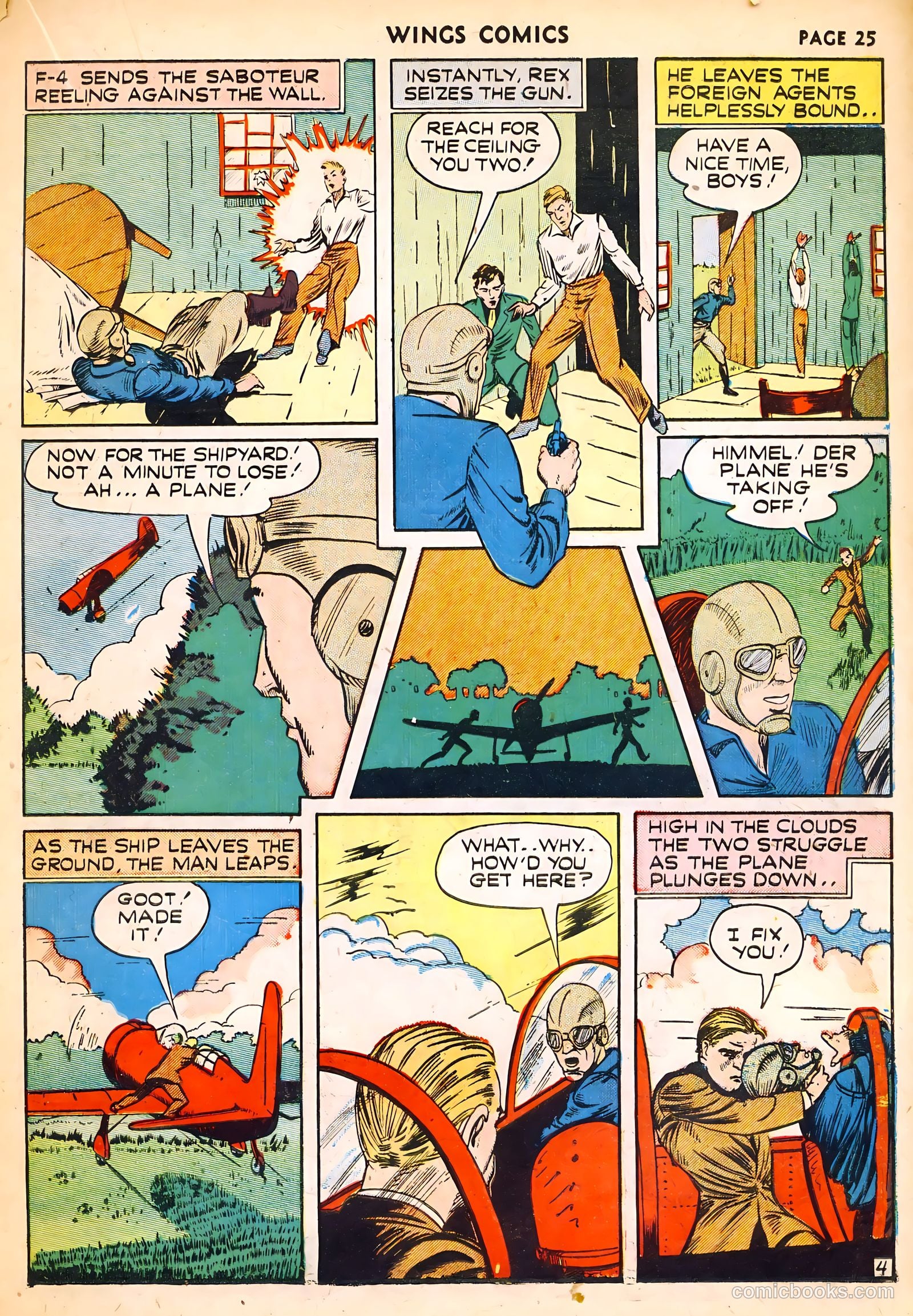 Wings Comics #14 (1941) — page 27 of 68