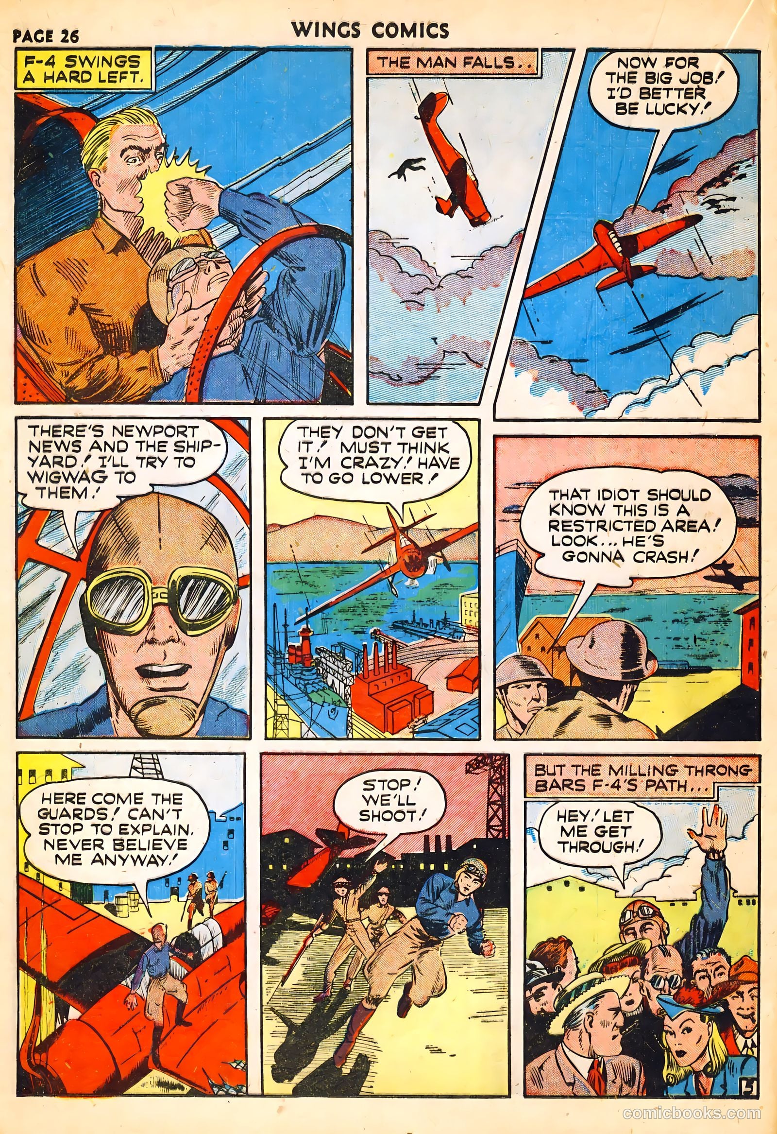 Wings Comics #14 (1941) — page 28 of 68