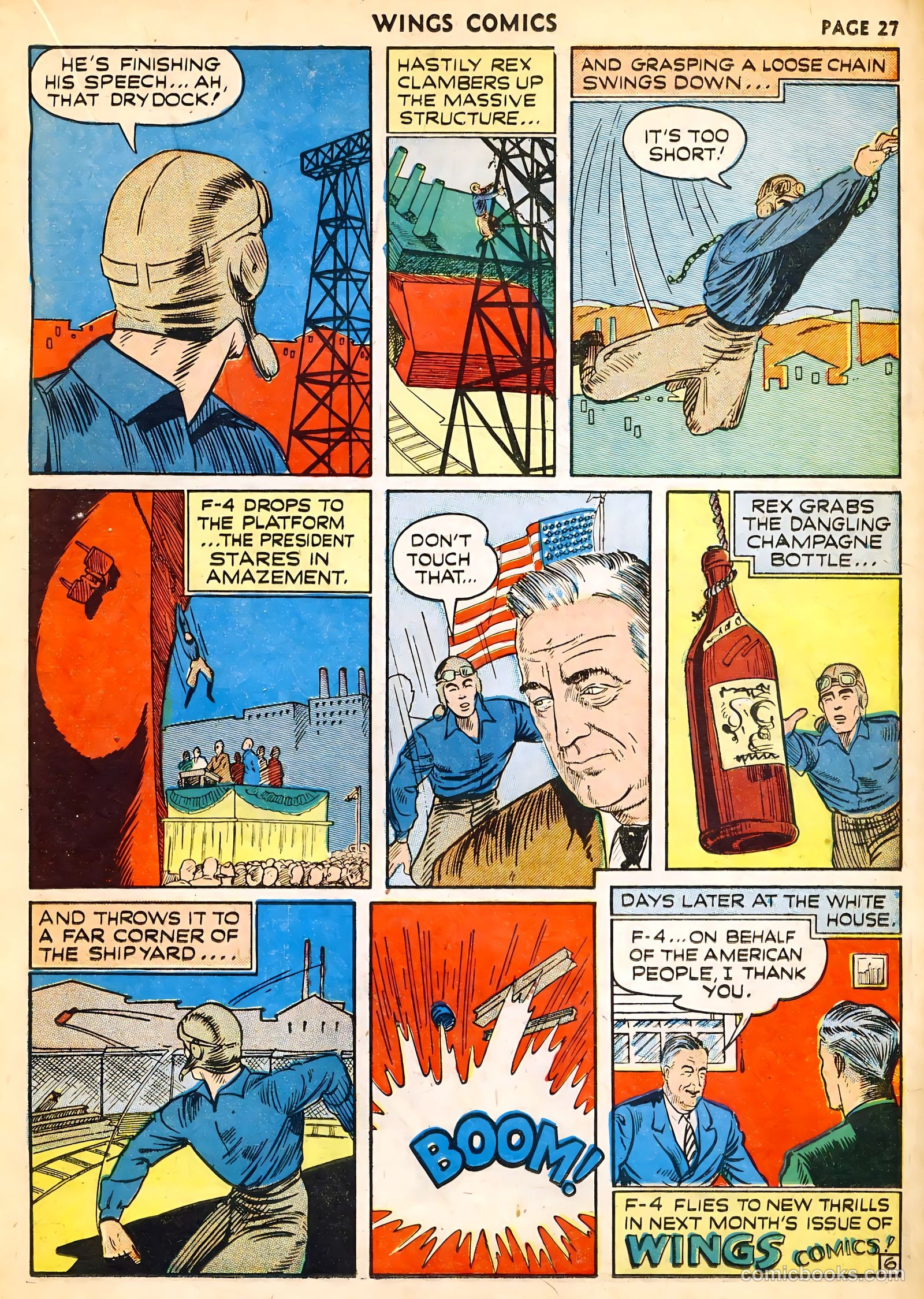 Wings Comics #14 (1941) — page 29 of 68