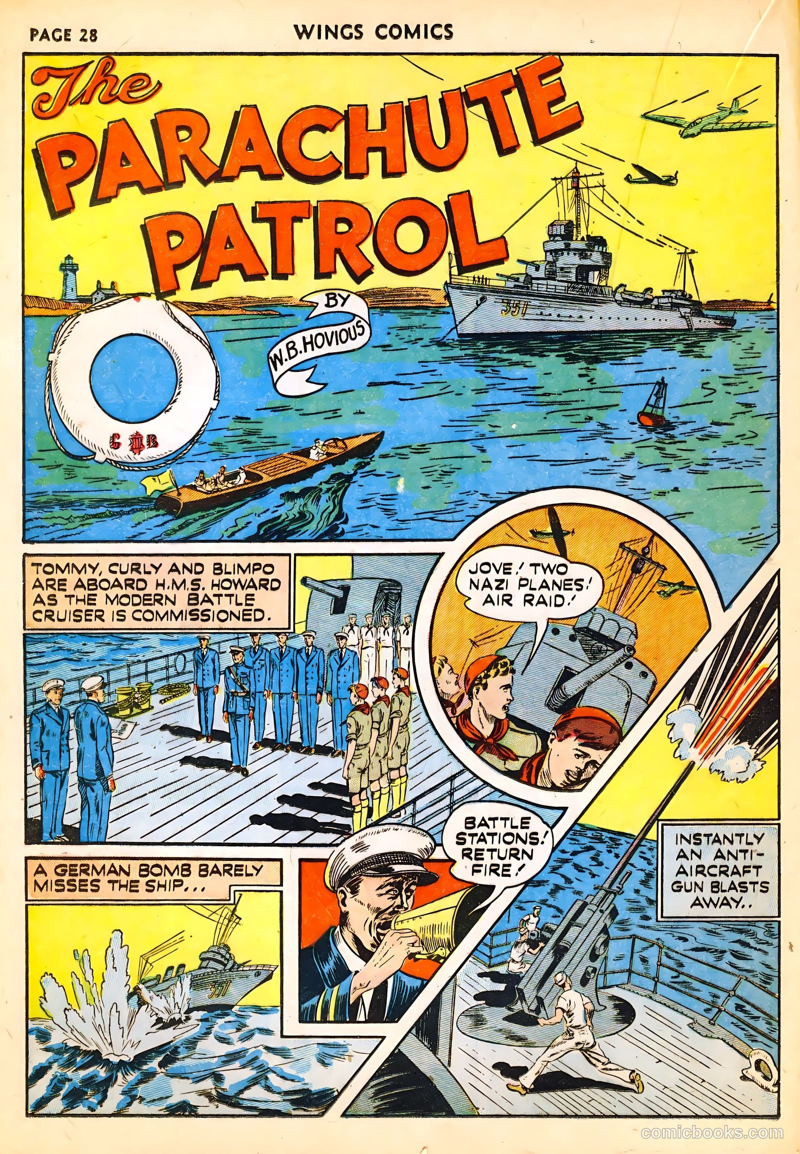 Wings Comics #14 (1941) — page 30 of 68
