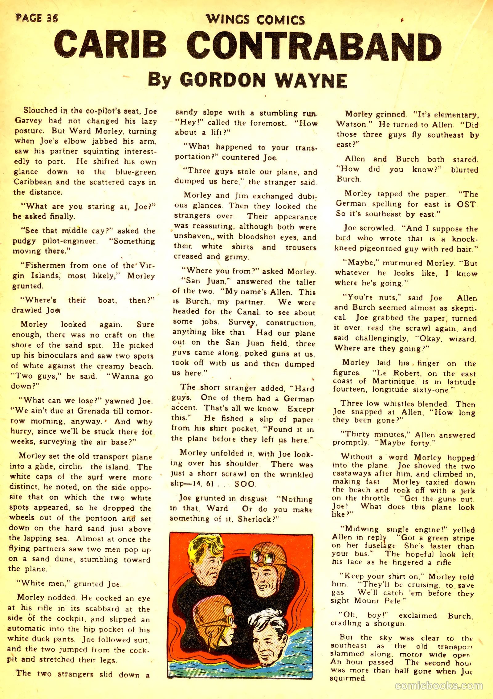 Wings Comics #14 (1941) — page 38 of 68