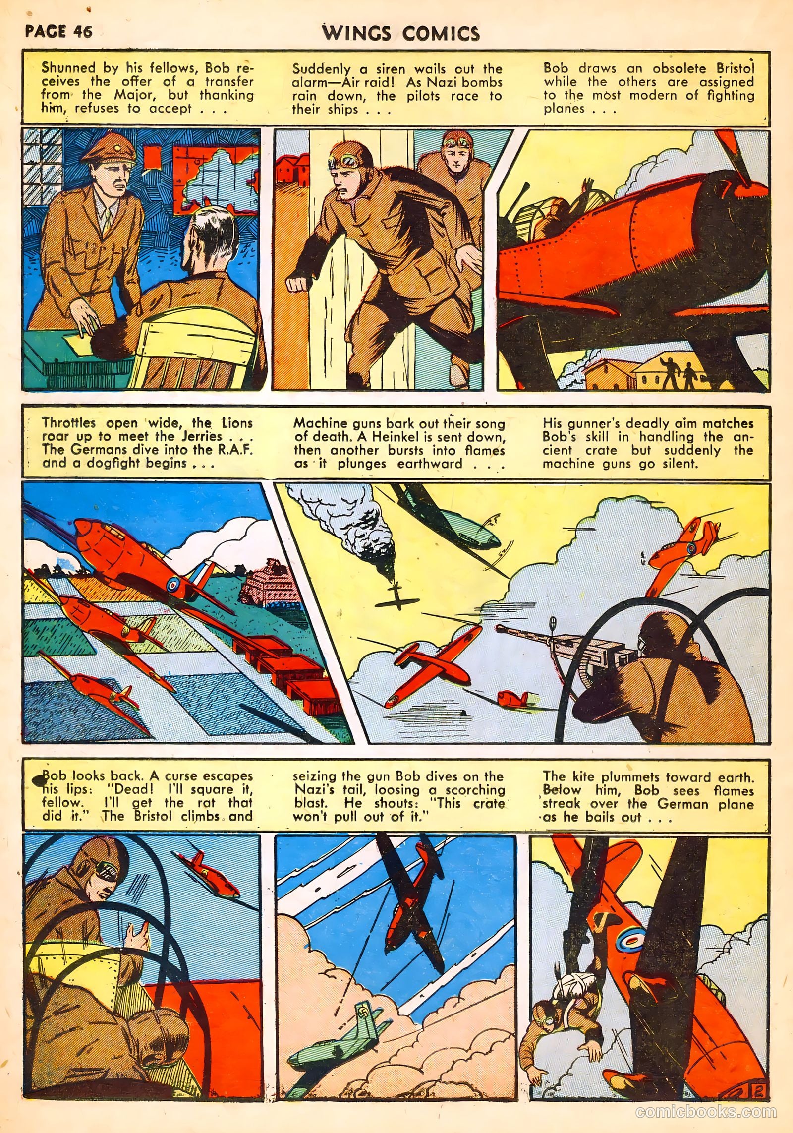 Wings Comics #14 (1941) — page 48 of 68