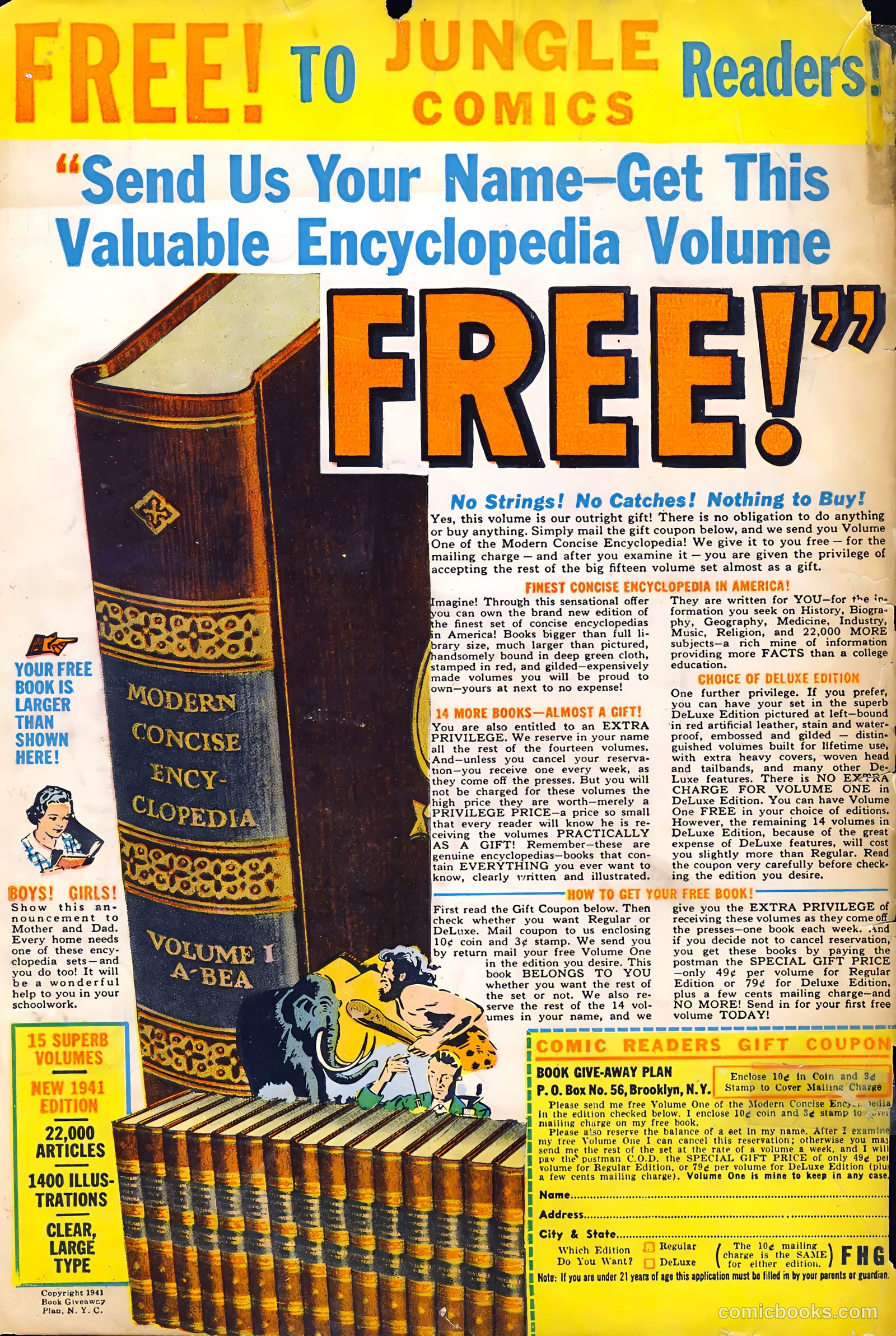 Wings Comics #14 (1941) — page 68 of 68