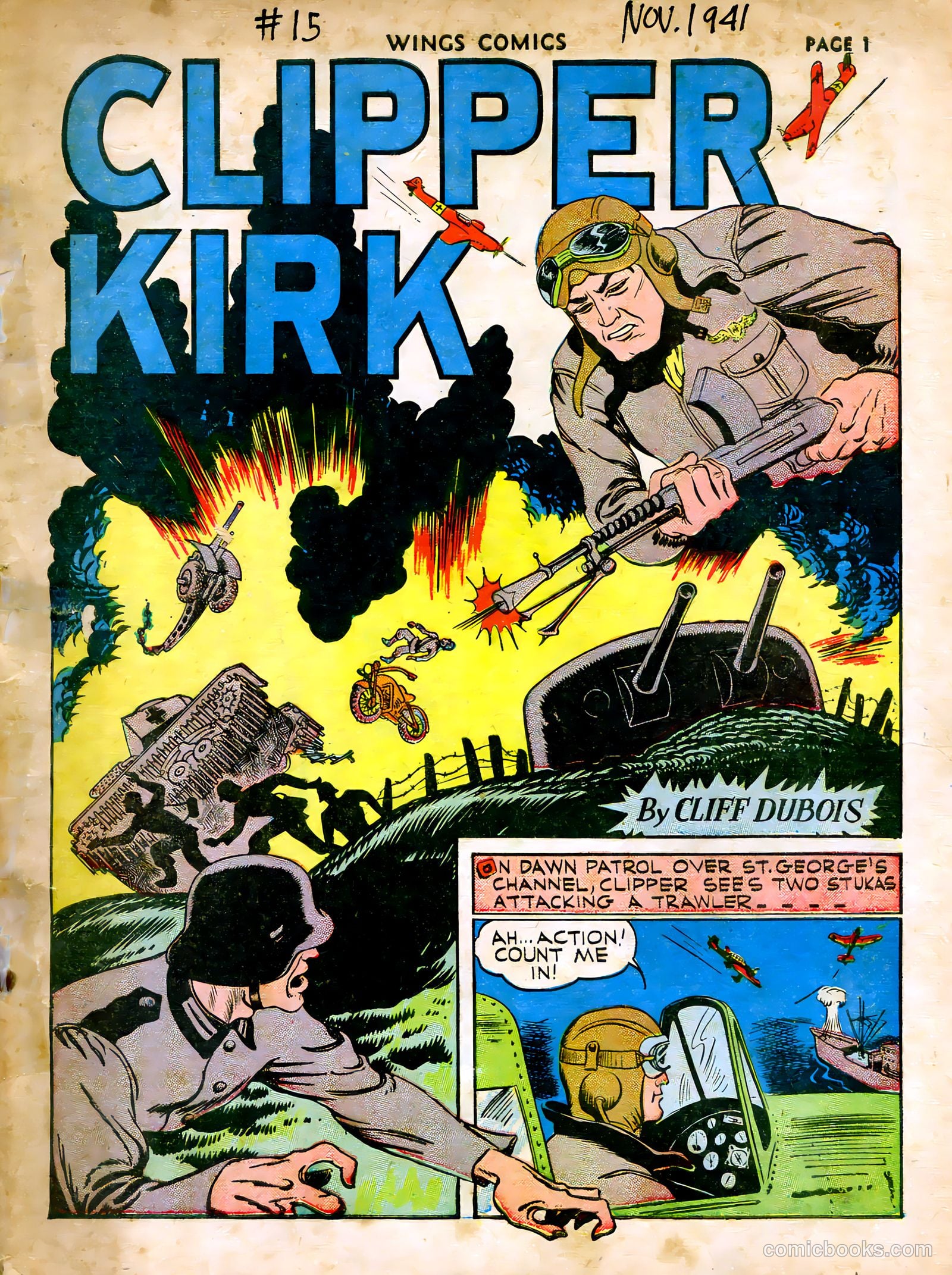 Wings Comics #15 (1941) — page 3 of 68