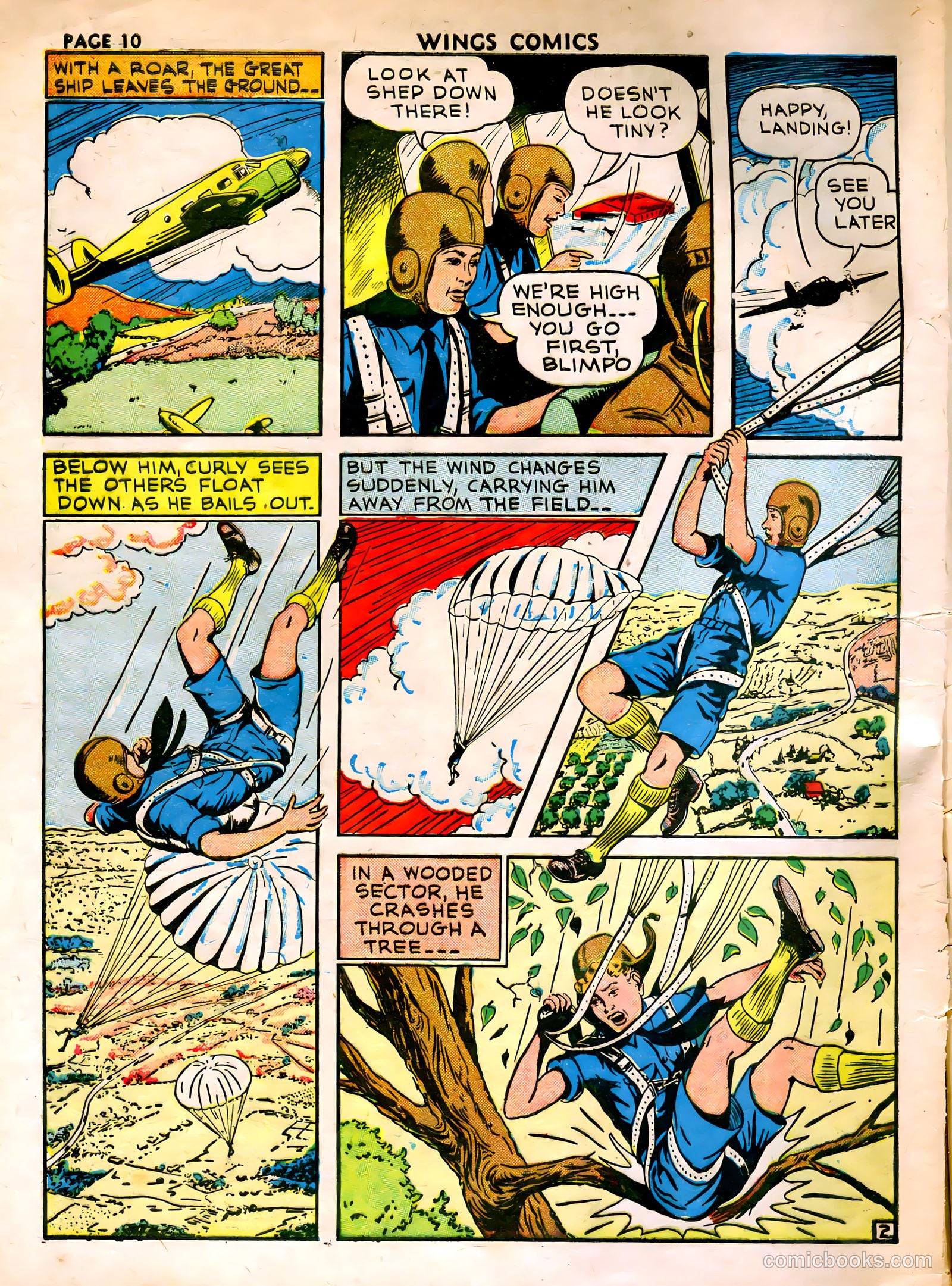 Wings Comics #15 (1941) — page 12 of 68