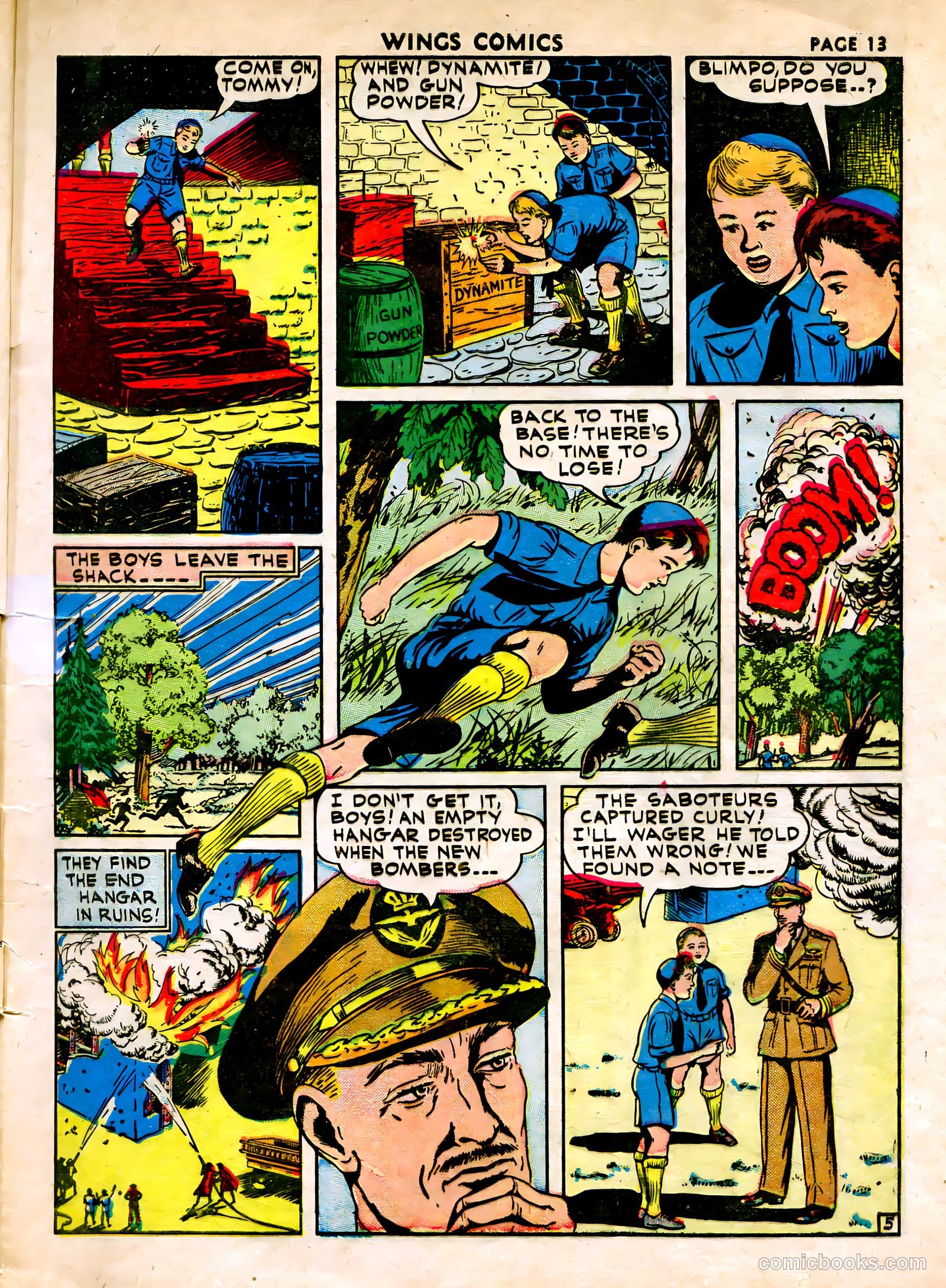 Wings Comics #15 (1941) — page 15 of 68