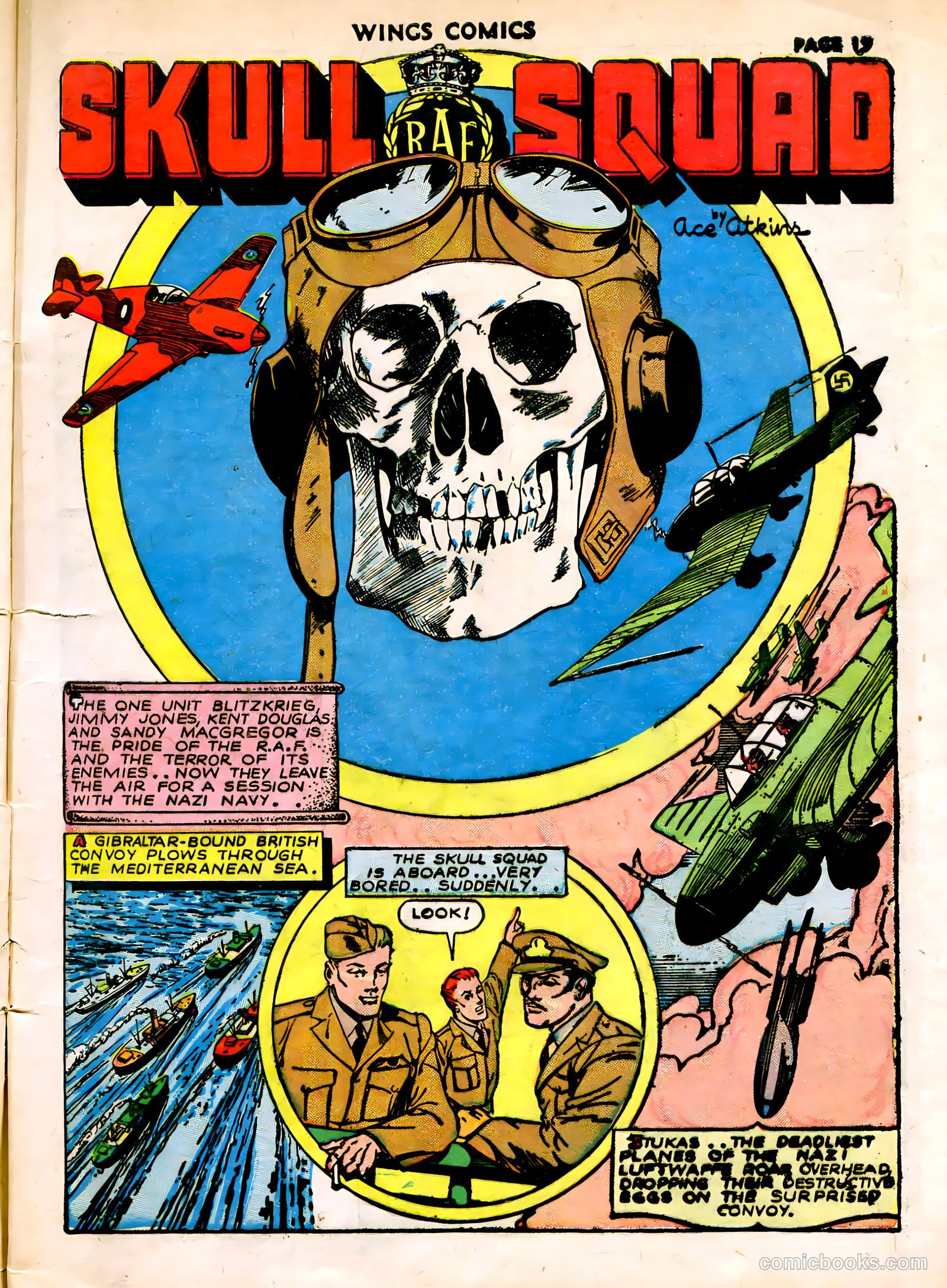 Wings Comics #15 (1941) — page 17 of 68