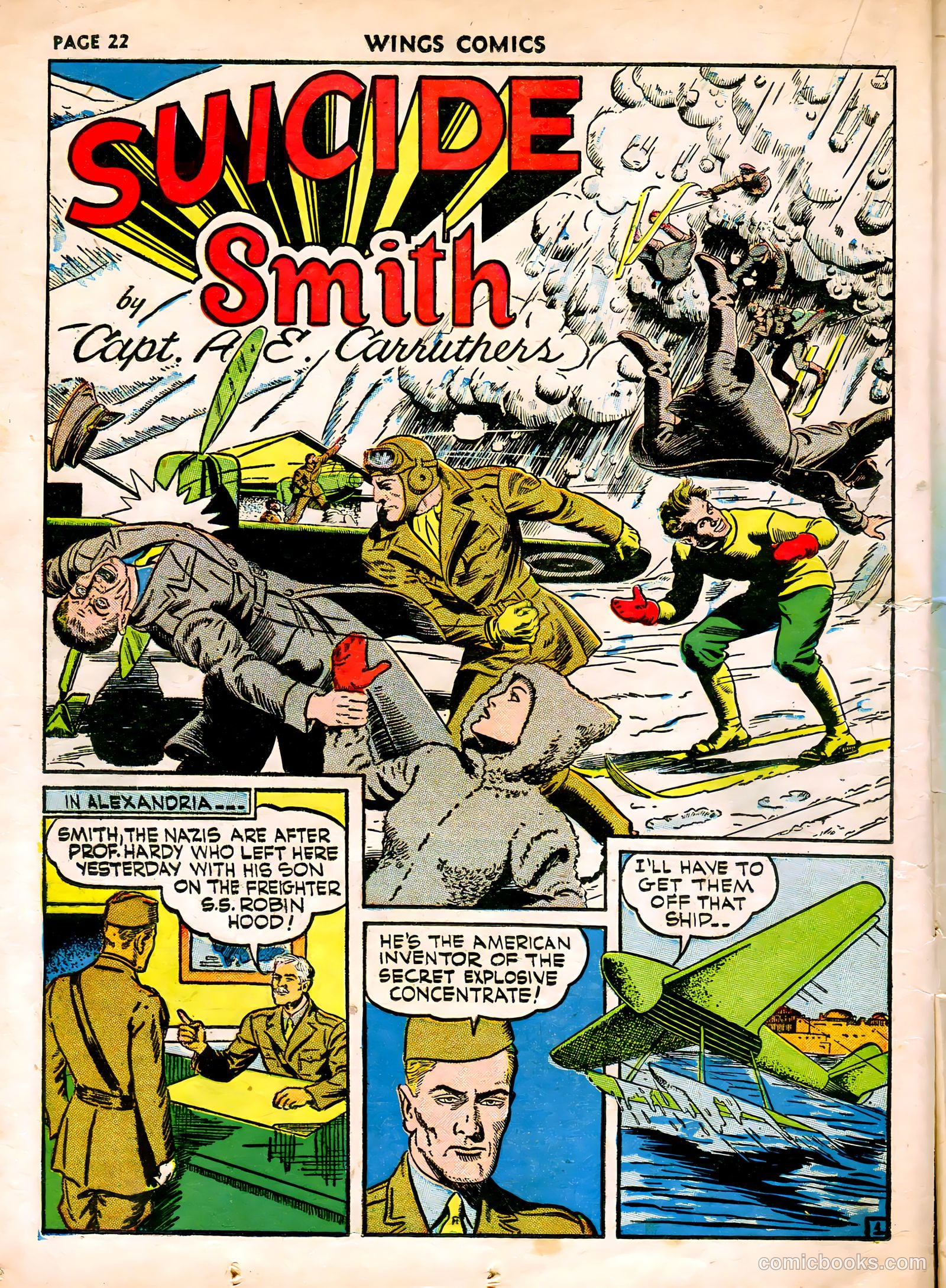 Wings Comics #15 (1941) — page 24 of 68