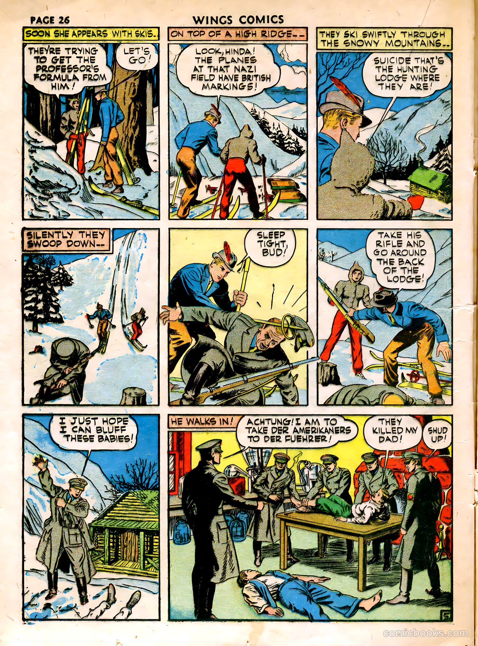 Wings Comics #15 (1941) — page 28 of 68