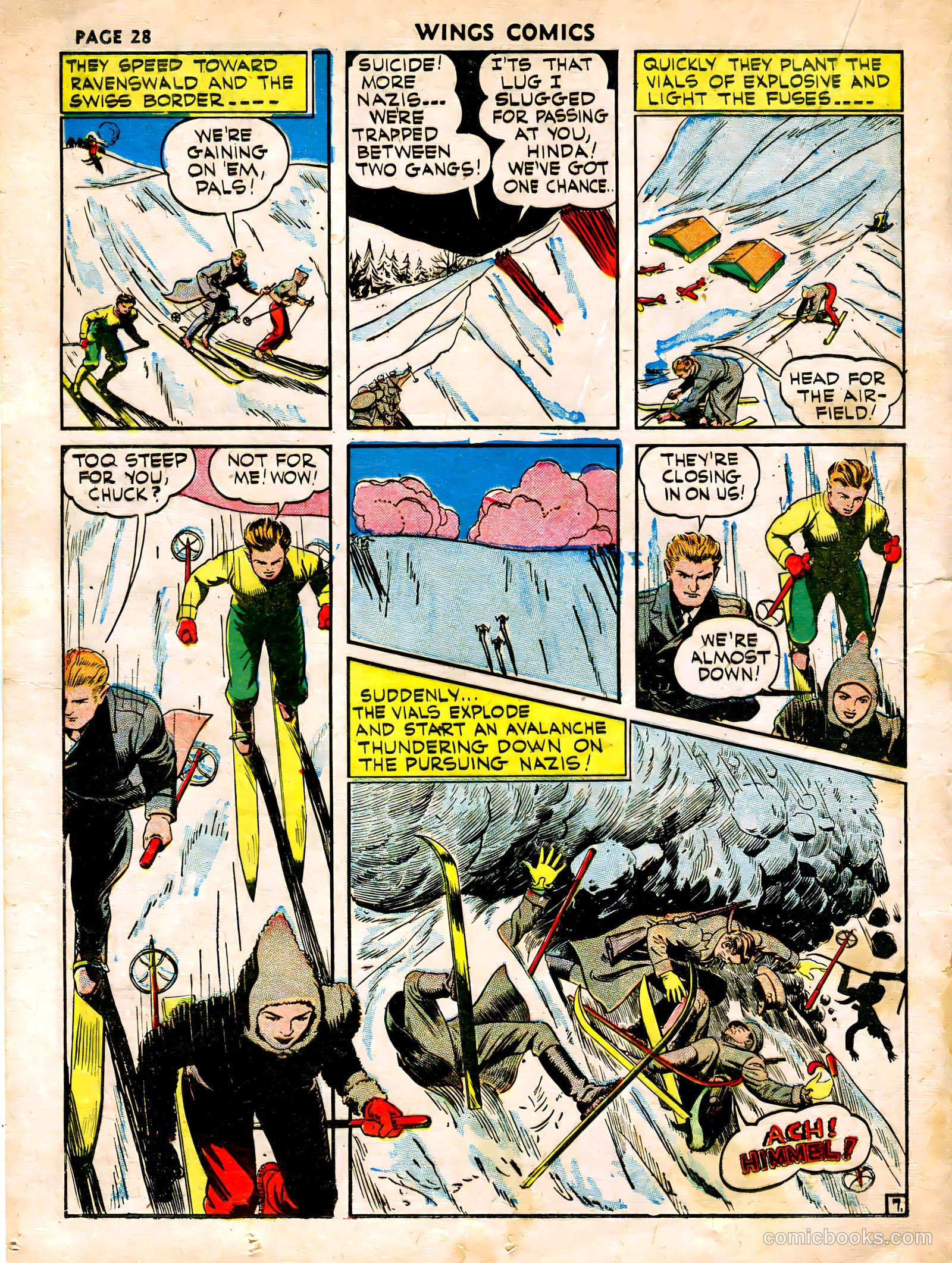 Wings Comics #15 (1941) — page 30 of 68