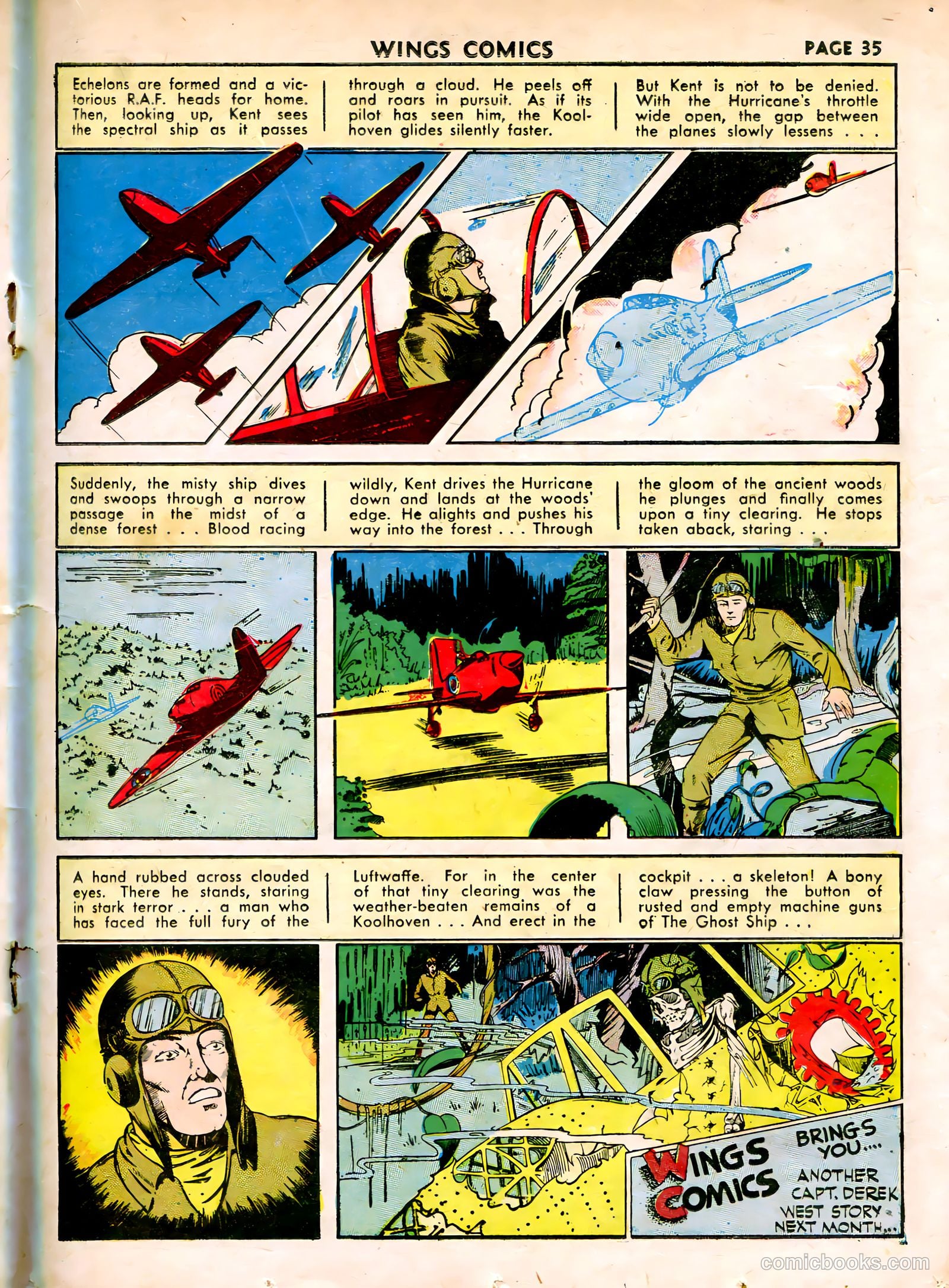 Wings Comics #15 (1941) — page 37 of 68