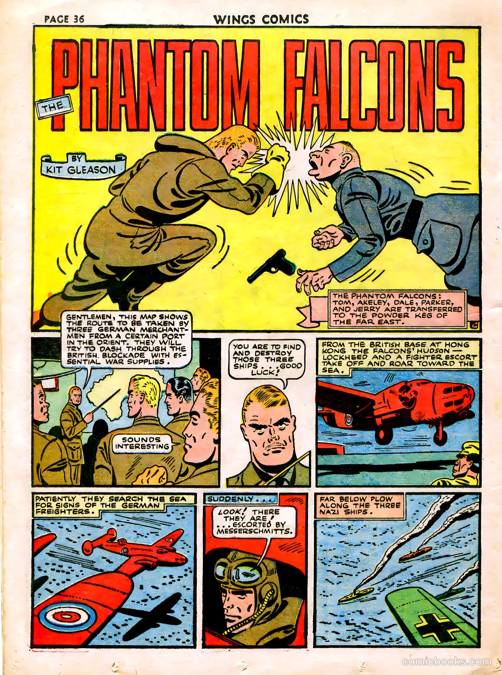 Wings Comics #15 (1941) — page 38 of 68