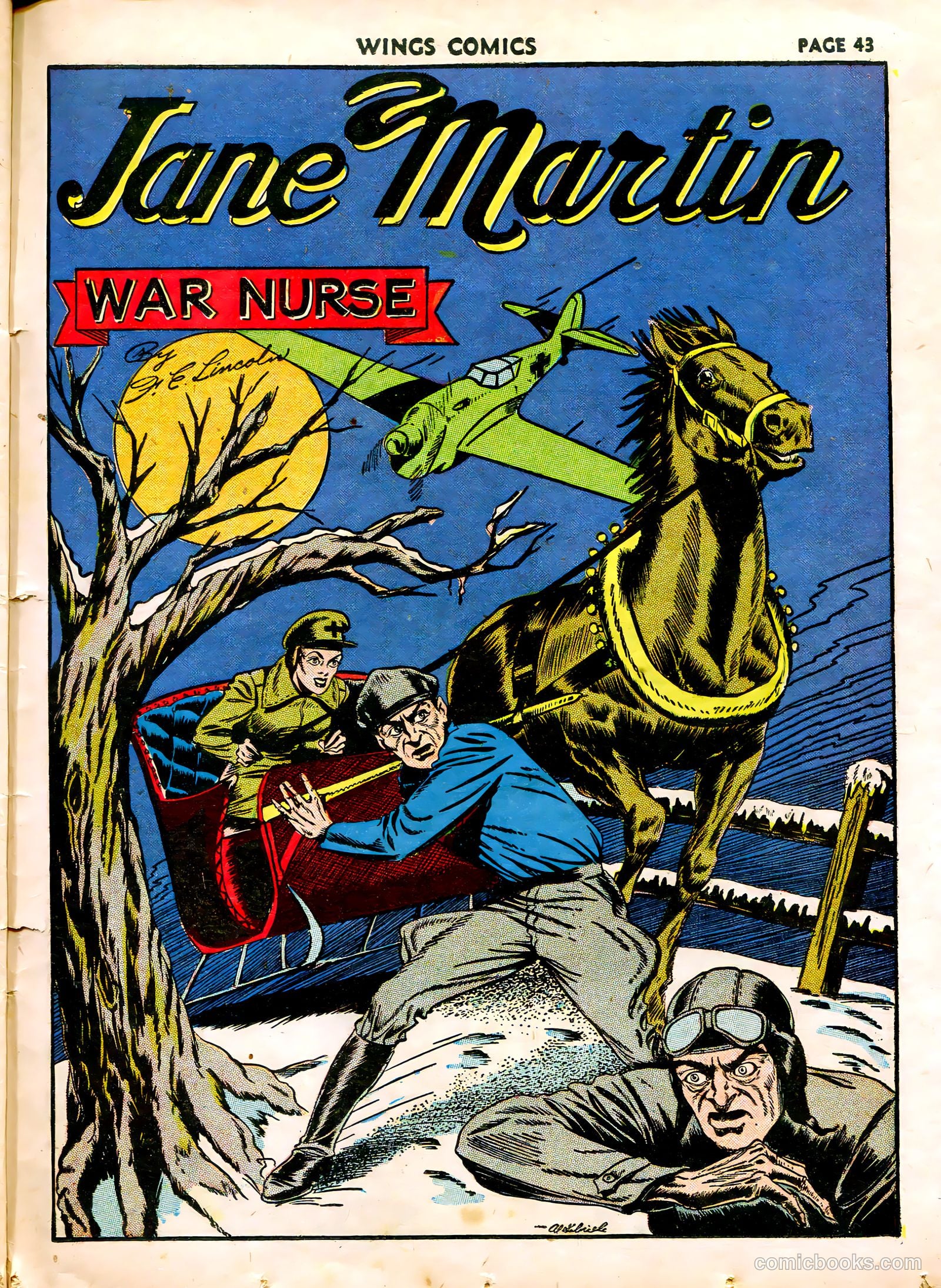 Wings Comics #15 (1941) — page 45 of 68