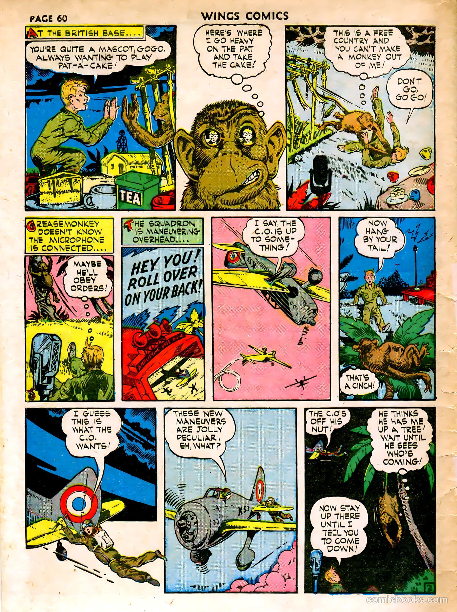 Wings Comics #15 (1941) — page 62 of 68